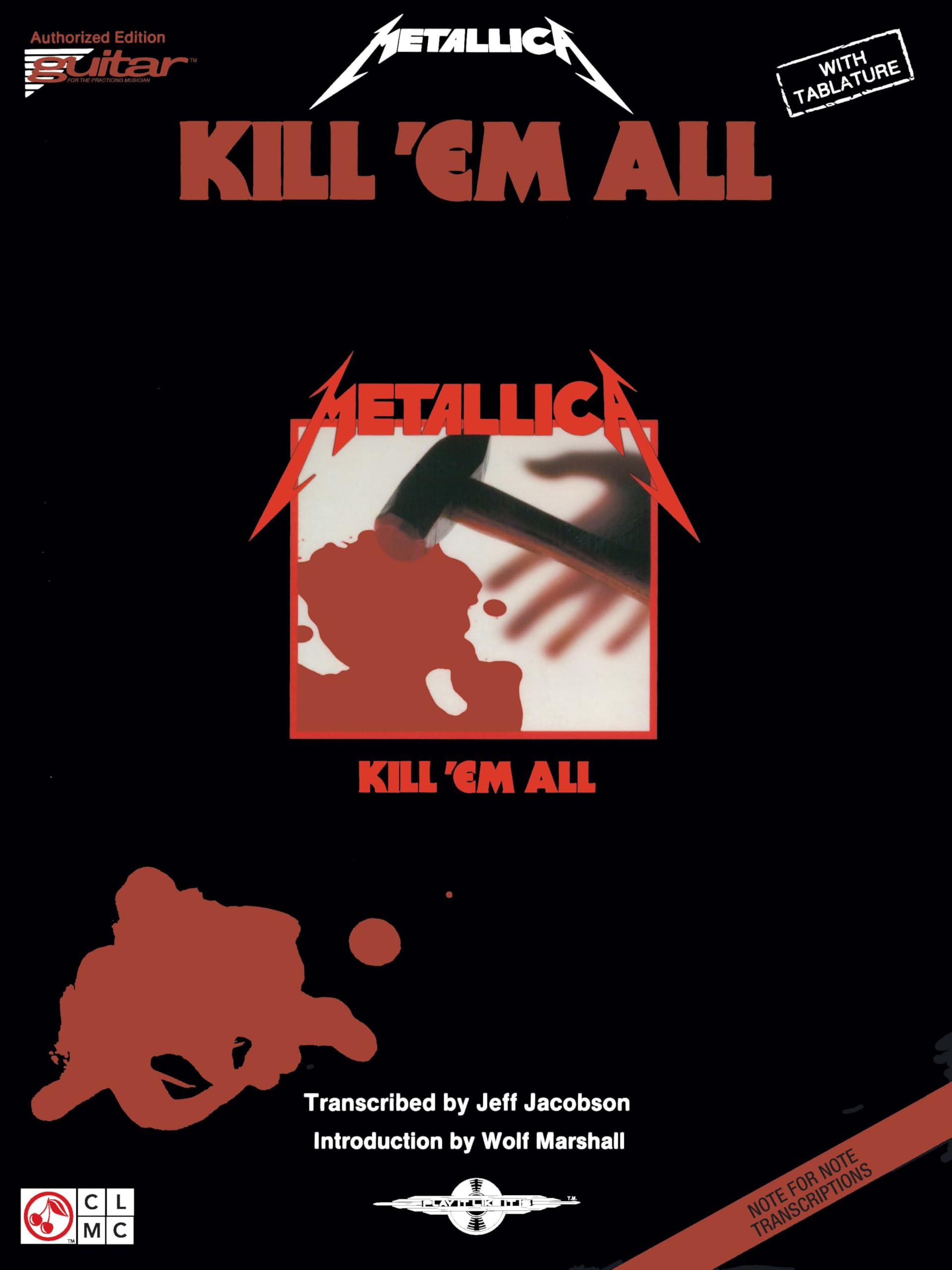 MetallicaCherry Lane Music Company Metallica - Kill 'em All