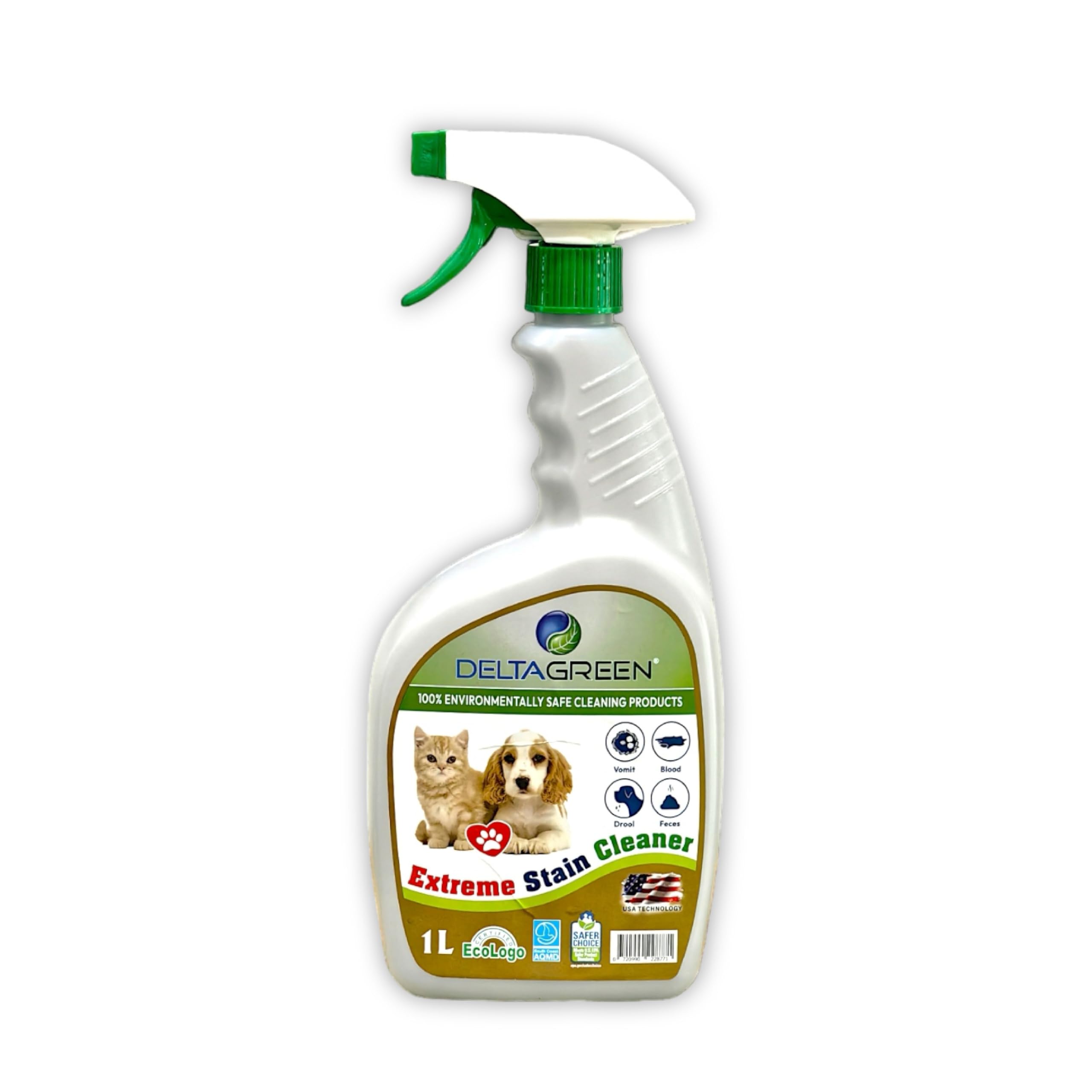 Extreme Stain Cleaner for Pets 1L – Eco-Friendly Stain & Odor Remover – Safe for Pets & Home
