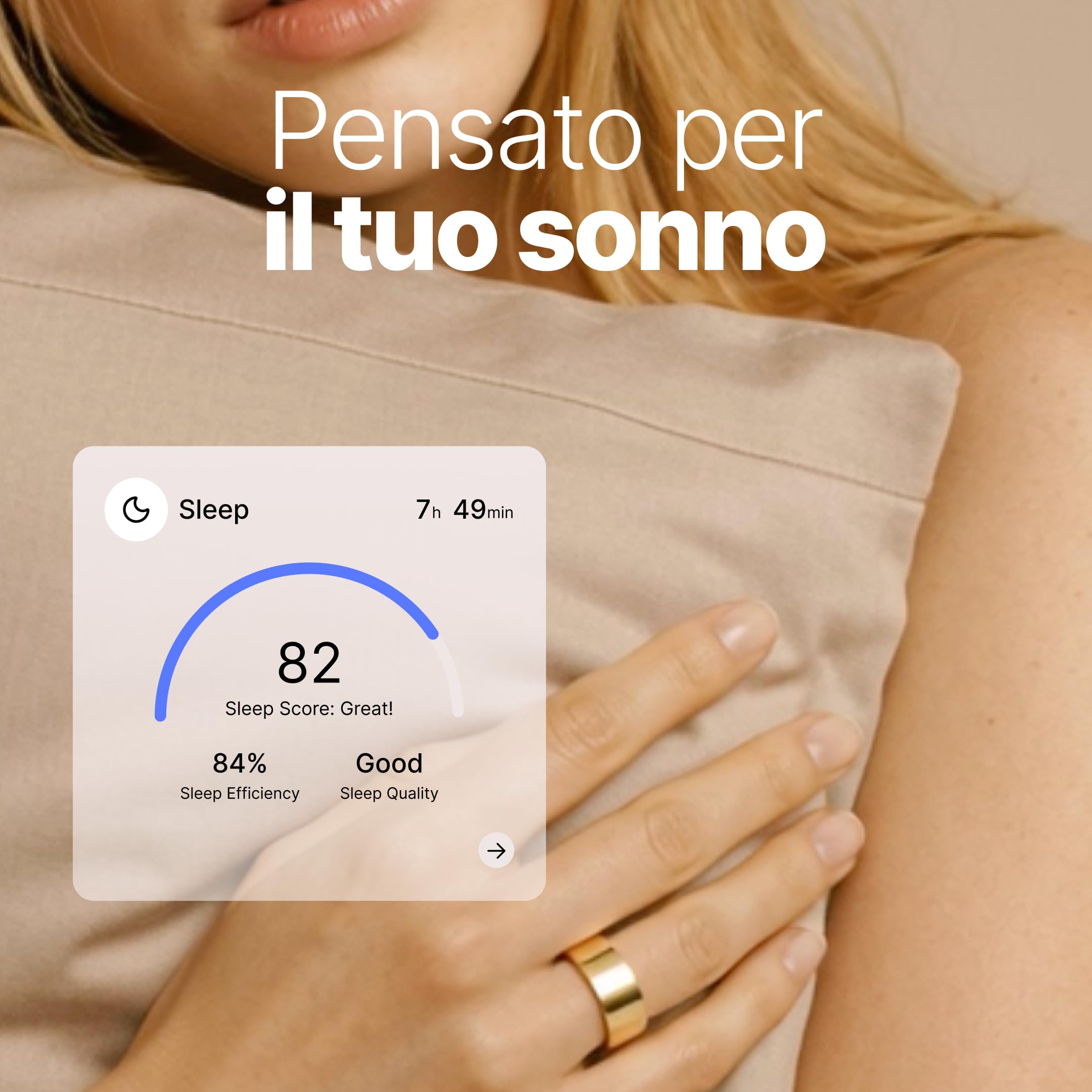 HAALE II Smart Ring - Anello Intelligente per Uomo e Donna, Compatibile con Android e iOS - Monitoraggio Salute e Attività Fitness - Elegante, Funzionale e Innovativo