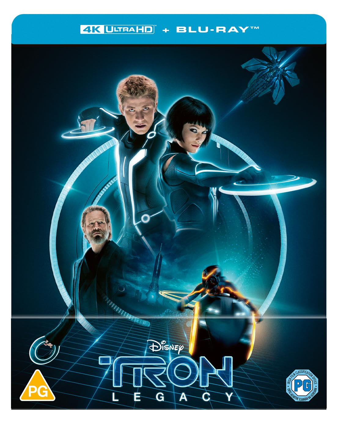 Disney's Tron Legacy 4K Ultra HD/BD steelbook [Blu-ray] [Region Free]