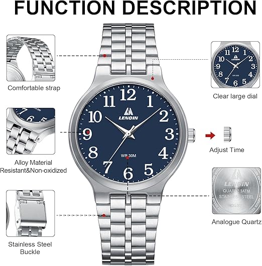 Reloj LN LENQIN L0173 por 9,99€ (precio al tramitar pedido)