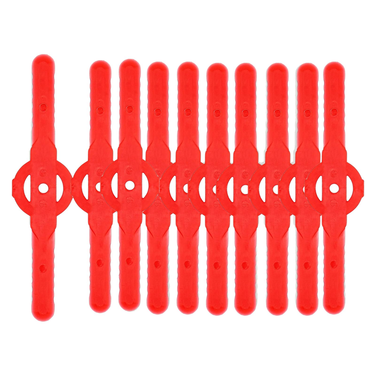 Odashen 20Pcs Lawn Mower Trimmer Blades Replacement Blade for Cordless Grass Trimmer Accessories