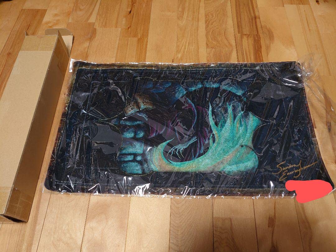 さ*n様 MTG 暗黒の儀式　プレイマット　アーティスト 限定版 サイン MTG アルファ版暗黒の儀式プレイマット(Sandra女史直筆サイン