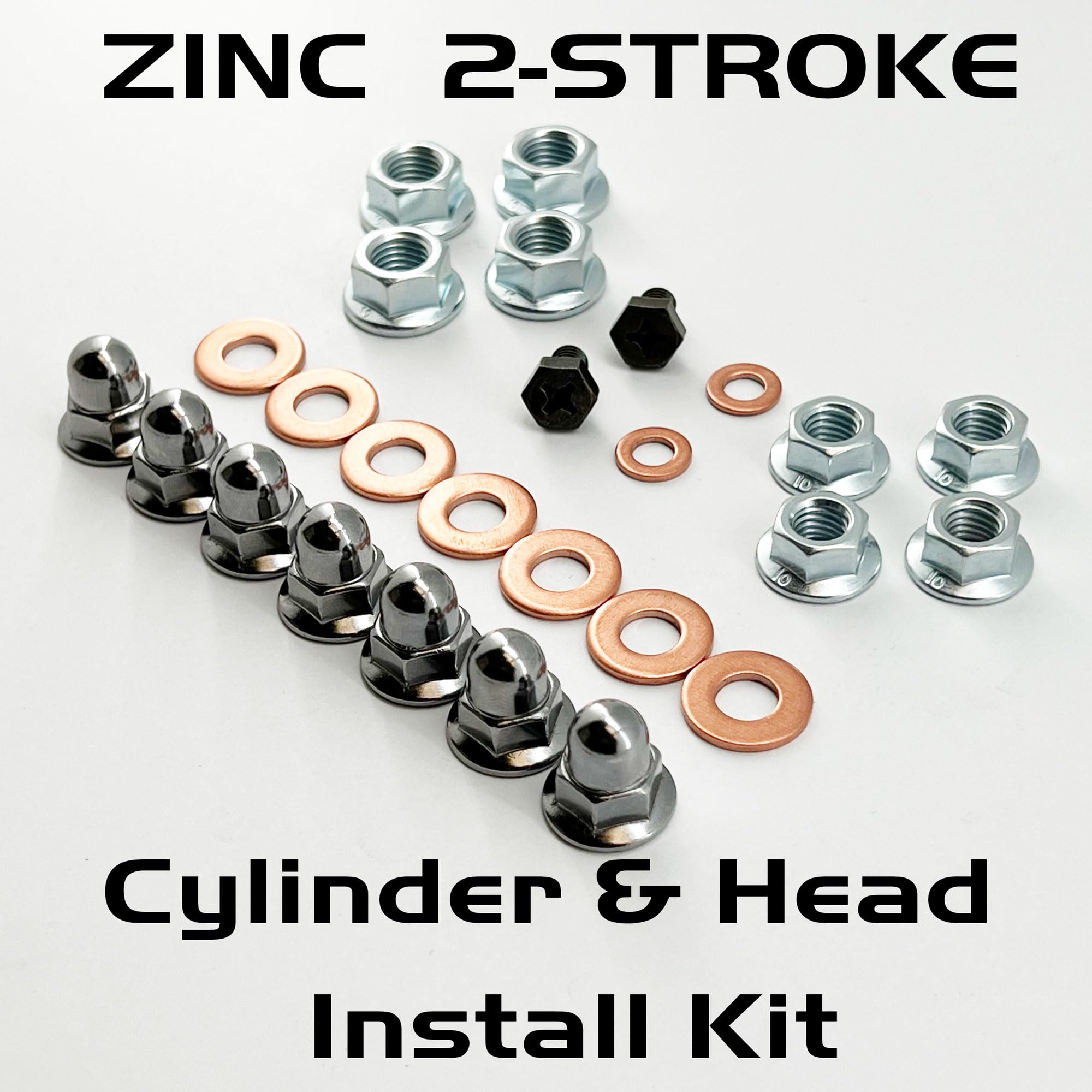 Amazon.com: 2 STROKE TOP END MOTORCYCLE ENGINE CHROME
