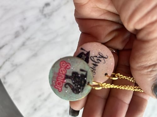 Miniatura 4 de Personalized Graduation Class of 2024 Necklae with Name Doll Style Barb Custom Jewelry Grad Gift Custom with Color