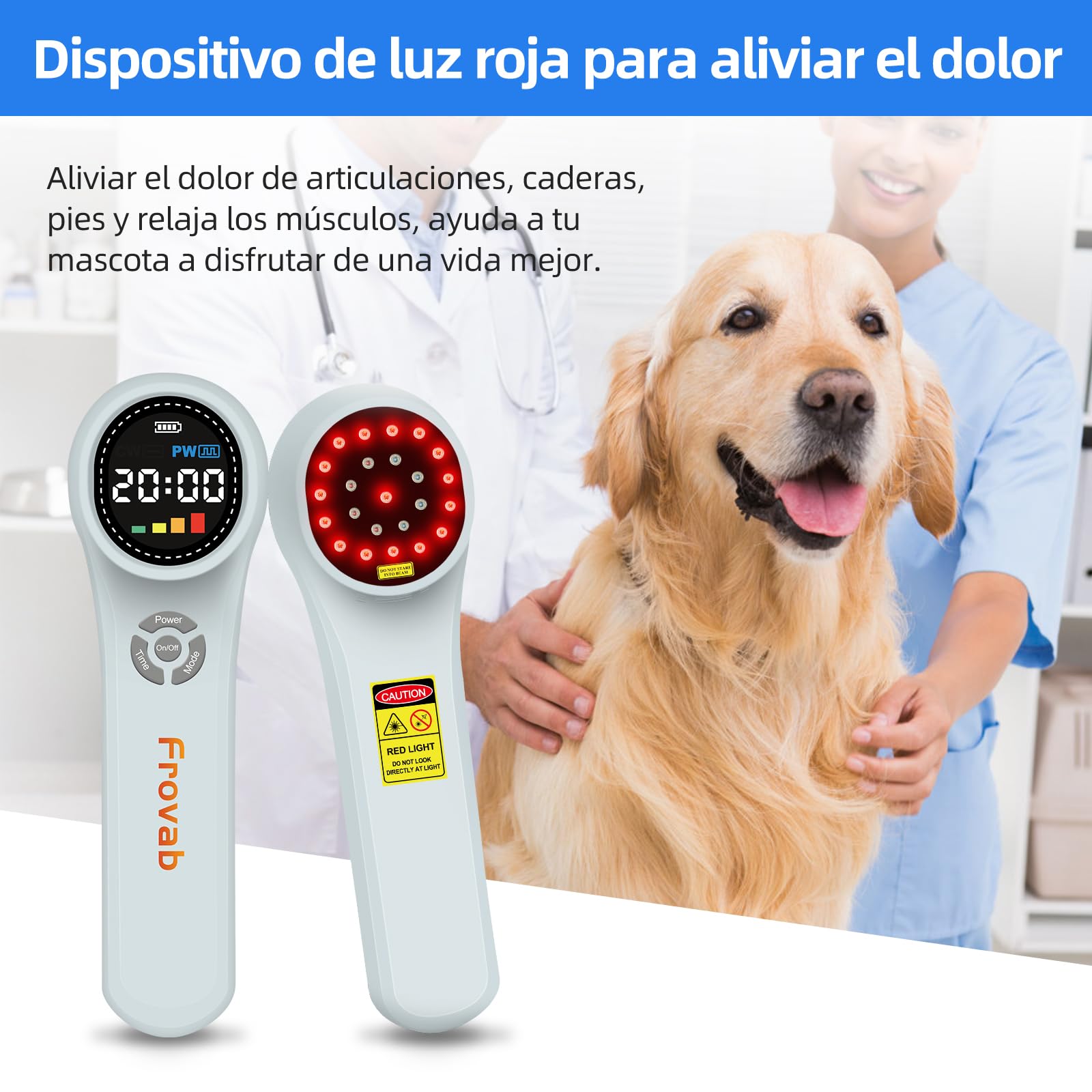 Terapia de luz roja portátil, 4x980nm 4x810nm 16x660nm, Los dispositivos de terapia de luz roja, Terapia de luz infrarroja, Máquina de terapia para el cuerpo para relajar el cuerpo y aliviar el dolor