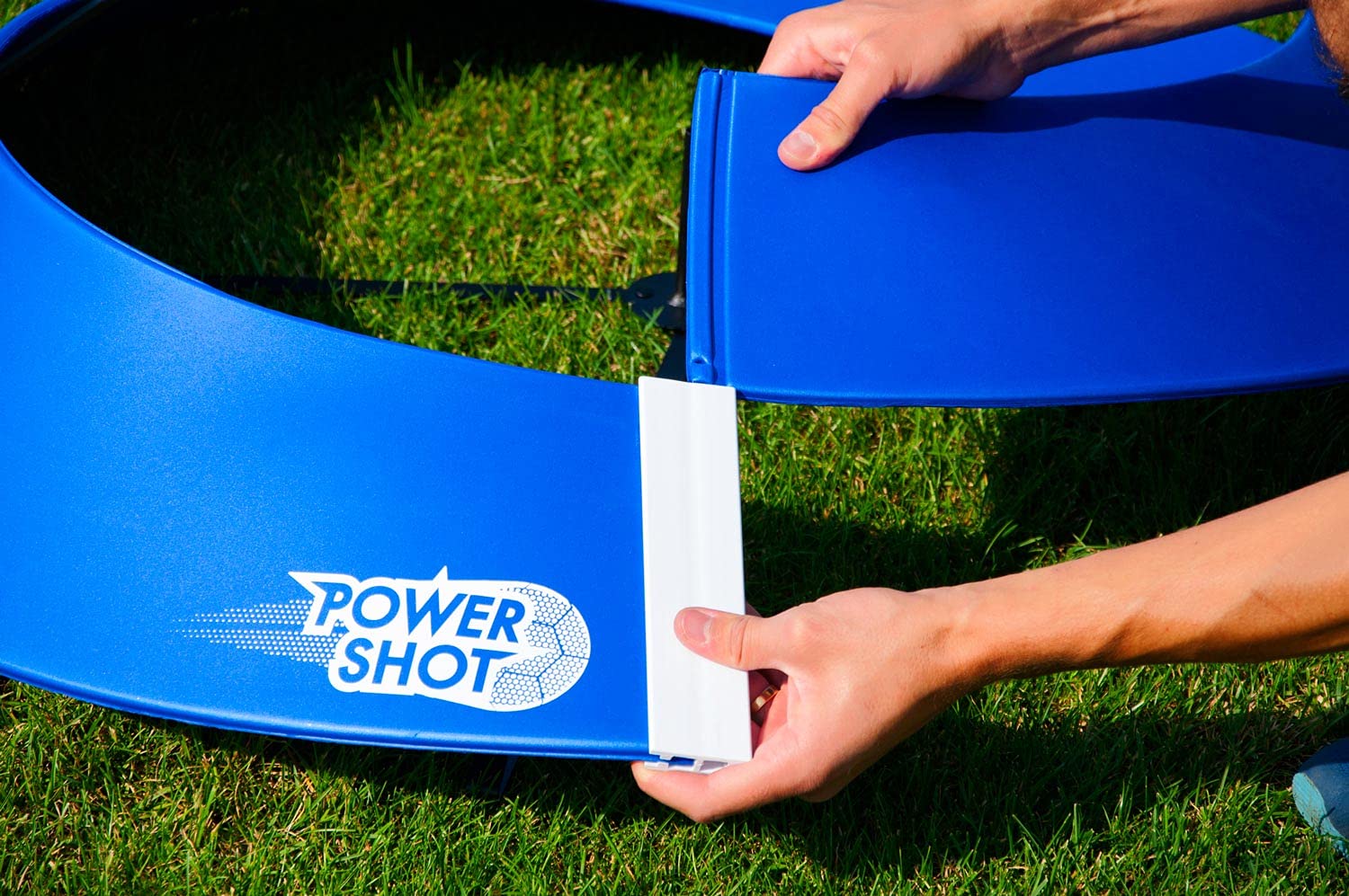 POWERSHOT Set di 10 BERSAGLI dell'INNOVATIVO Sport del Foot Golf!! con Asta A Bandiera E Borsa per Il Trasporto Incluse