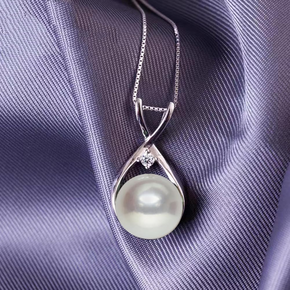 Perlenkette Geschenke für Frau Schmuck Weihnachten Geschenk Muttertags Mama Geschenk Valentinstag Jubiläum Hochzeit Geburtstag Frau Freundin