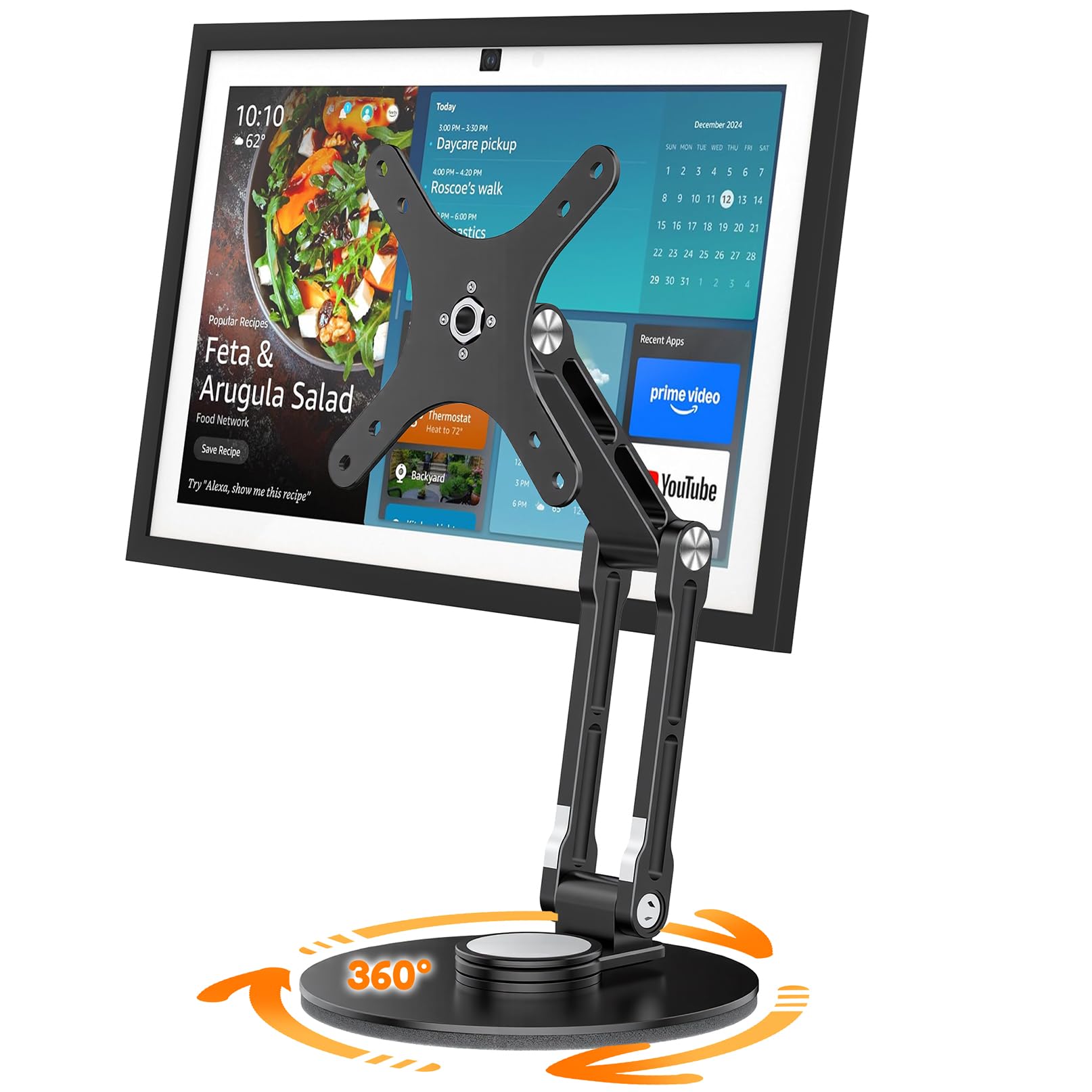 Amazon.com: YCNEW Swivel and Tilt Stand for Echo Show 15 (Gen 1