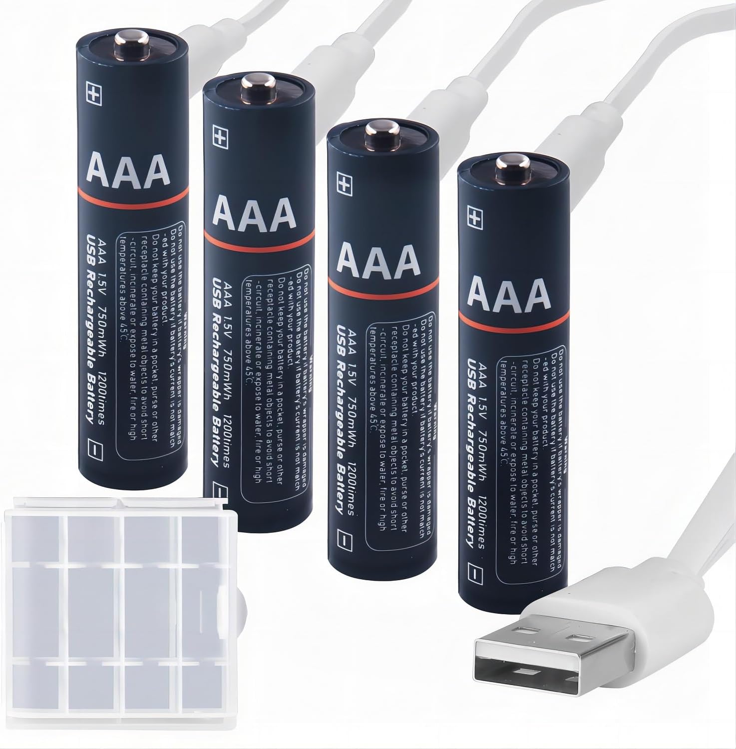 Wiederaufladbare Batterie Aaa