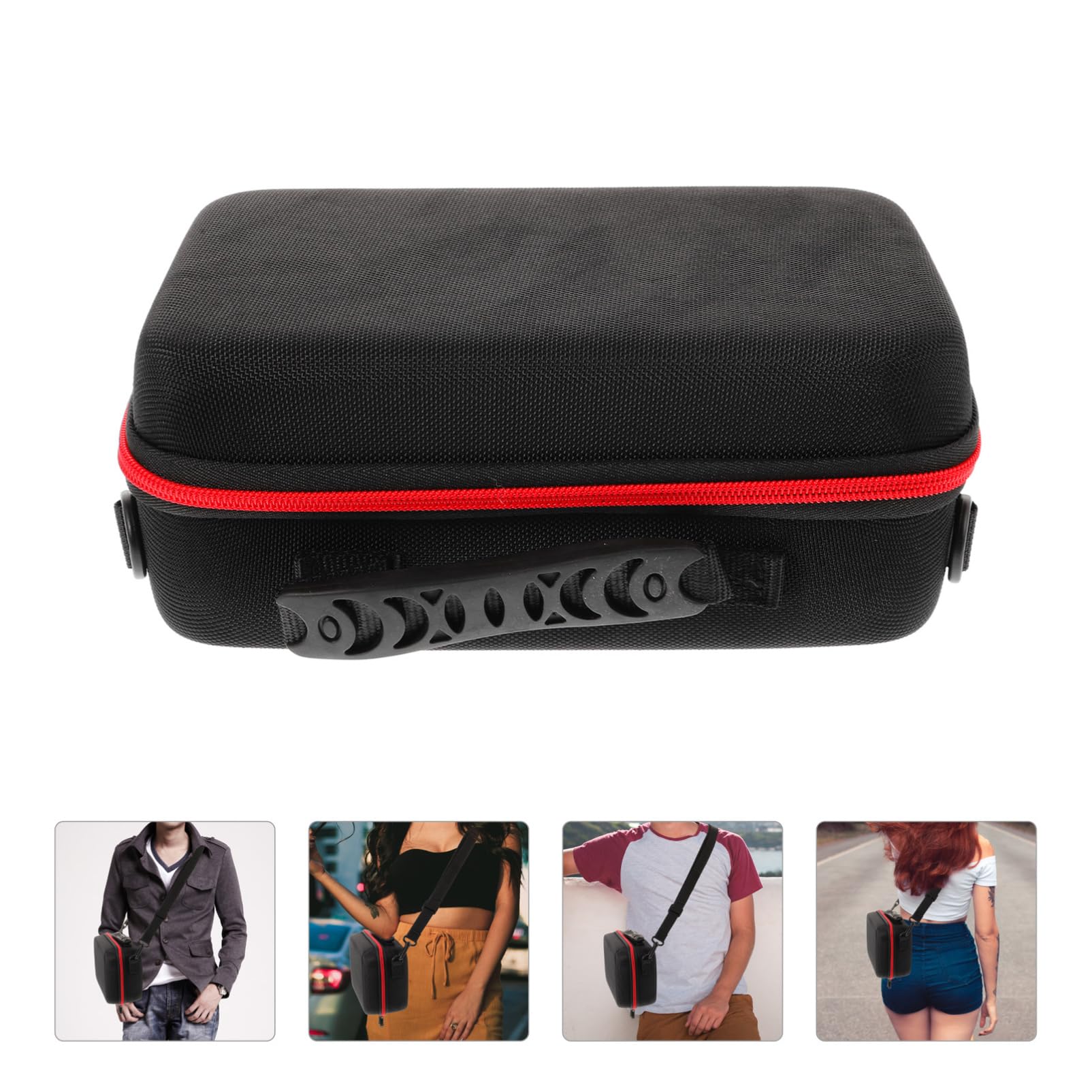 Veemoon Bolsa De Almacenamiento Digital Estuche Rígido para Cámara Estuche para Cámara De Bolsillo Estuche Rígido para Cámara Estuche para Cámara Al Aire Libre Bolsas para Cámara Estuche, N02742339Y | Asa, Organización Individual de Dispositivos Digitales