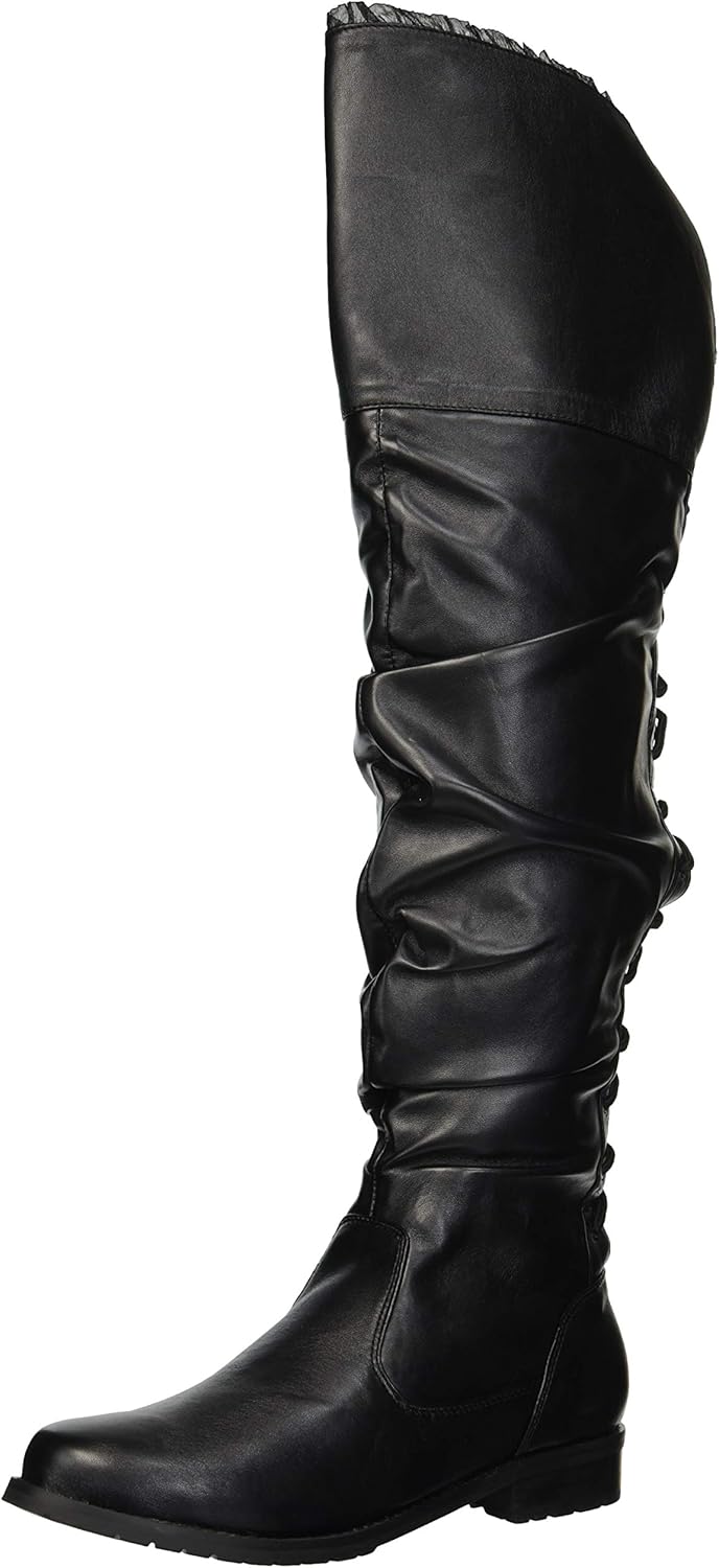 Ellie Shoes Women's 181-TYRA Over The Knee Boot, Black, 8 M US