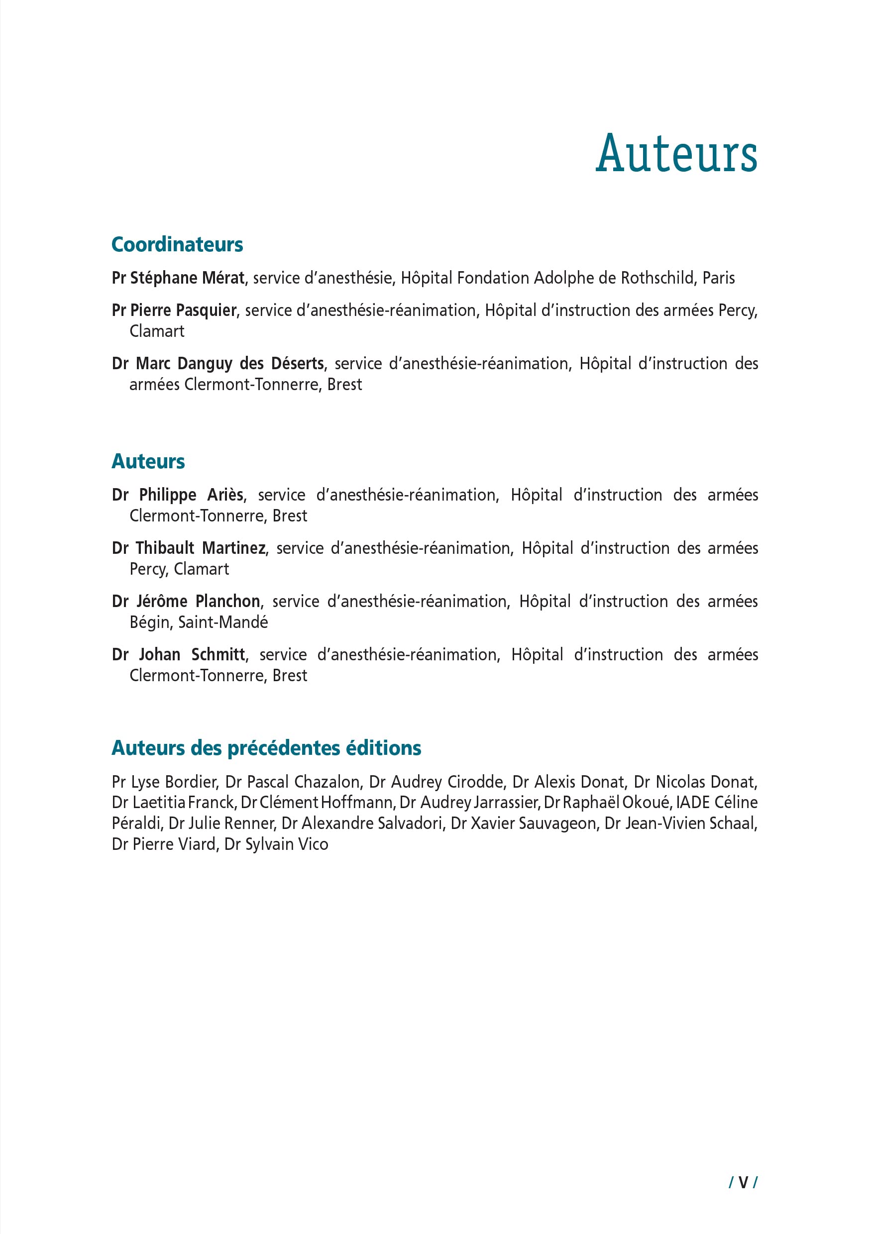 Procédures anesthésiques liées aux terrains: Volume 2