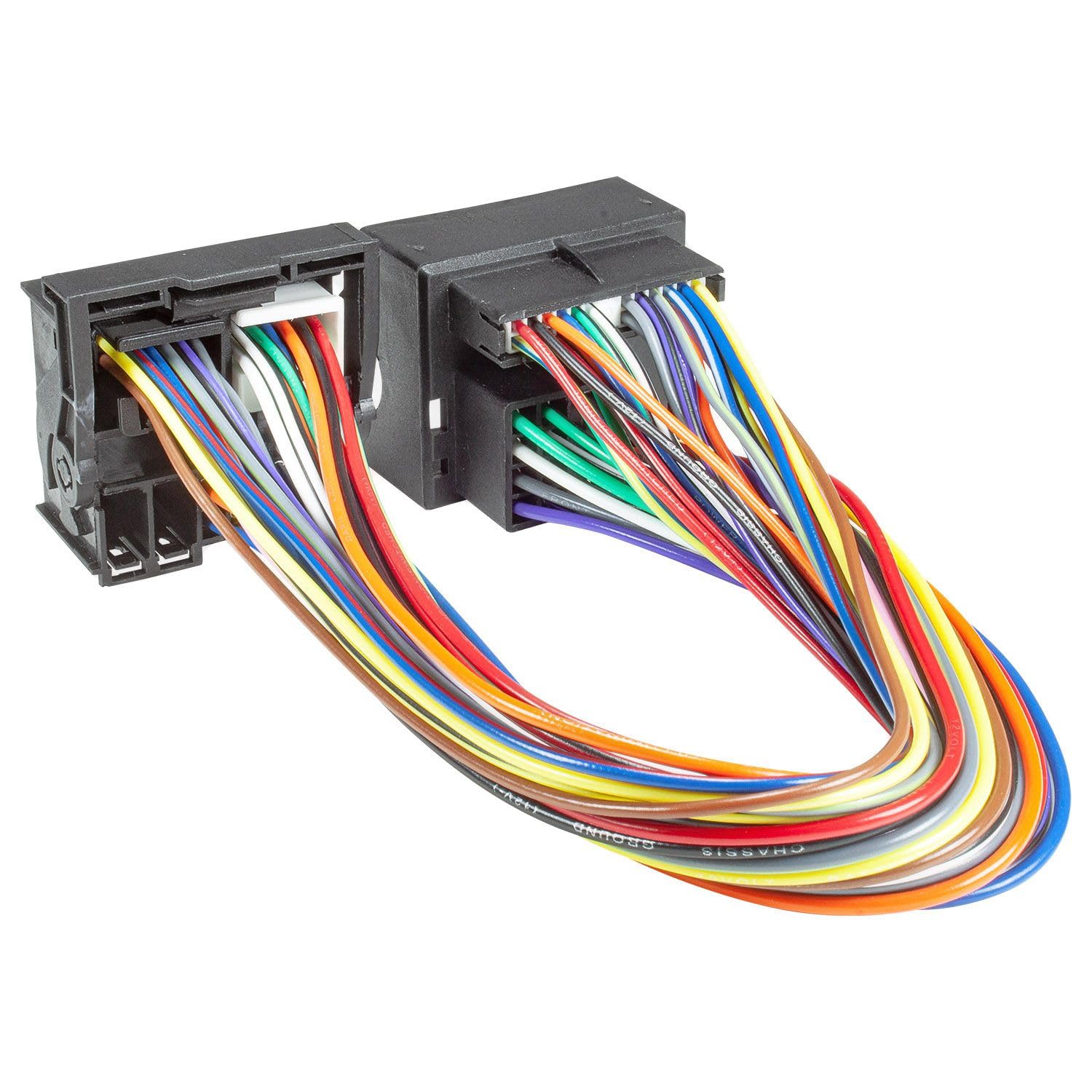 tomzz Audio 7000-042 Cavo adattatore radio Quadlock prolunga alimentazione + altoparlante 30 cm connettore Quadlock maschio a femmina