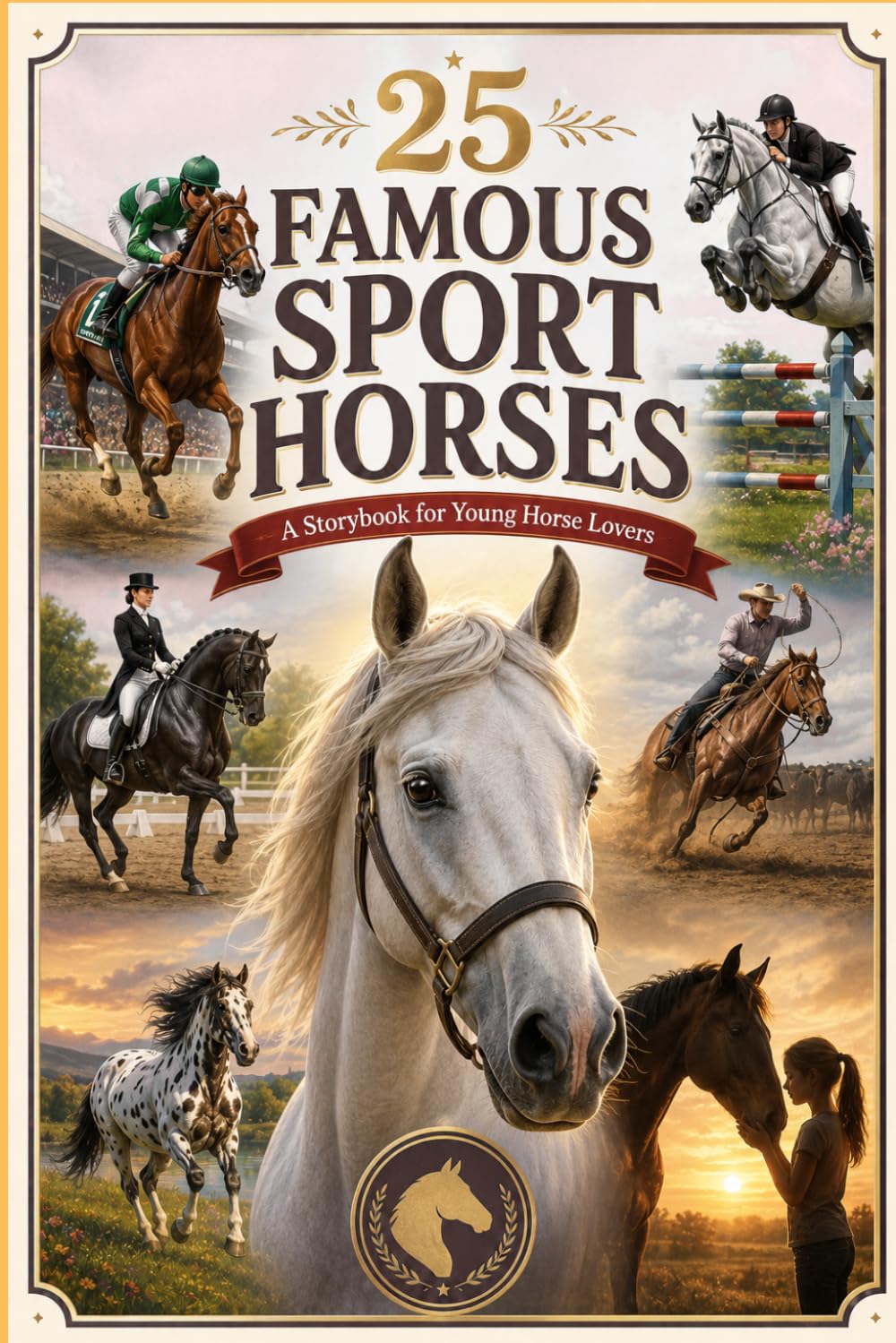 25 Famous Sport Horses: A Storybook for Young Horse Lovers (Learn about Animals)