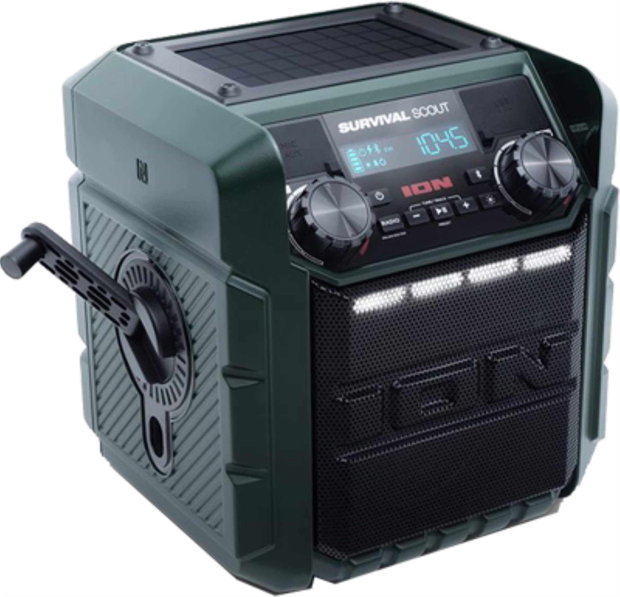 ION Audio iPA95 Survival Scout Solar Energy Speaker/Radio