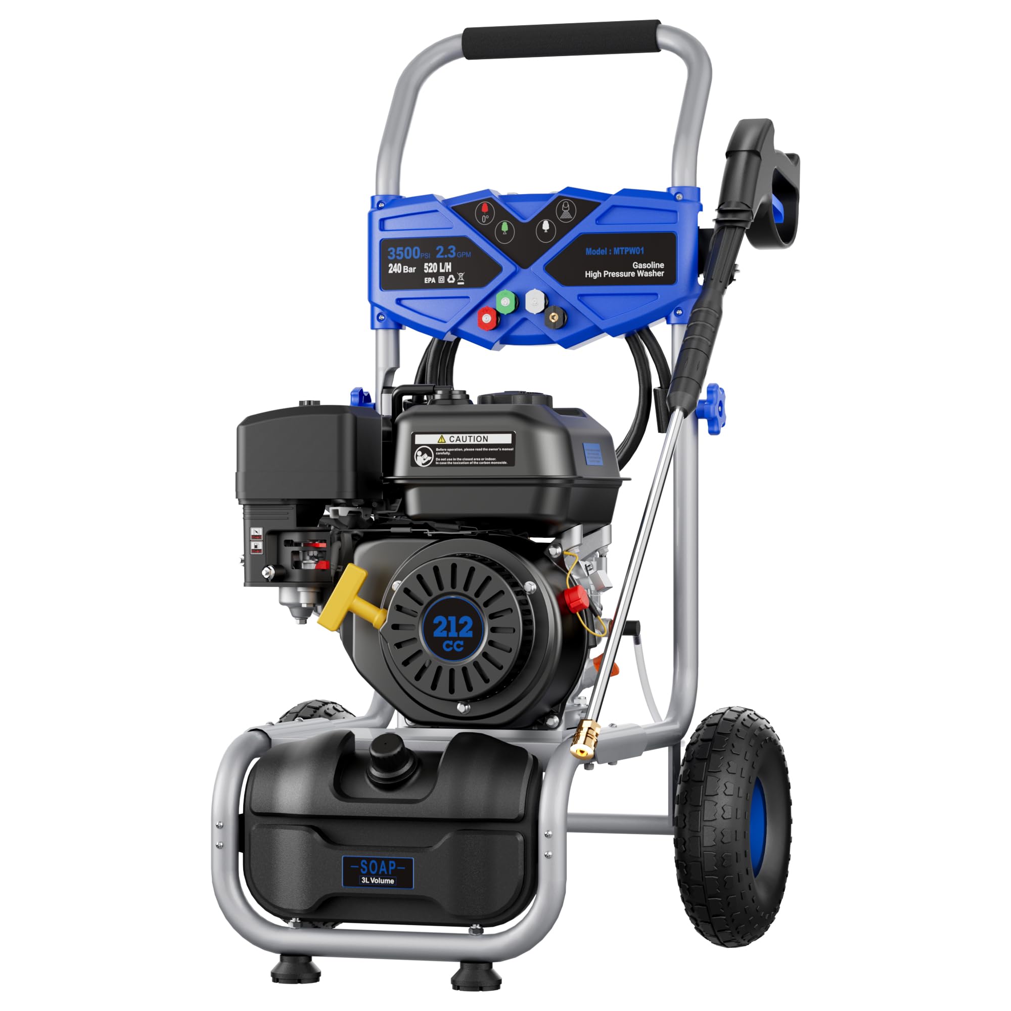 Mutaomay 3500PSI Gas Pressure Washer