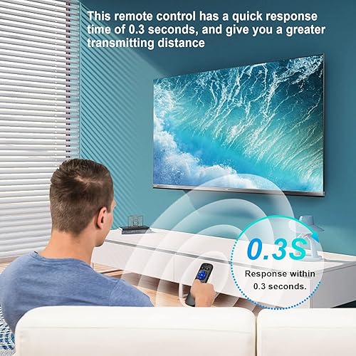 Miniatura 5 de Control remoto universal de repuesto para Roku TV, compatible con Hisense Roku/TCL Roku/para Onn Roku/para Sharp Roku TV, control remoto con botones