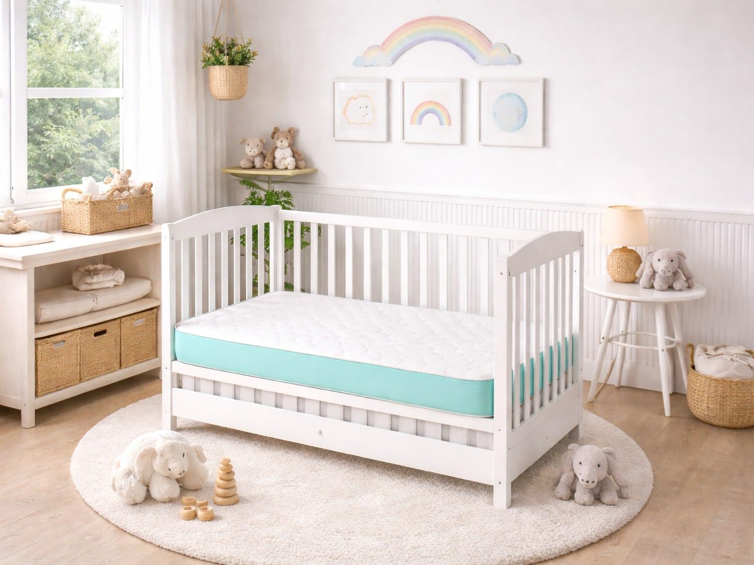 Materac dziecięcy EKO Baby 60X120 Grubość 11 CM - Perforowany i oddychający rdzeń piankowy