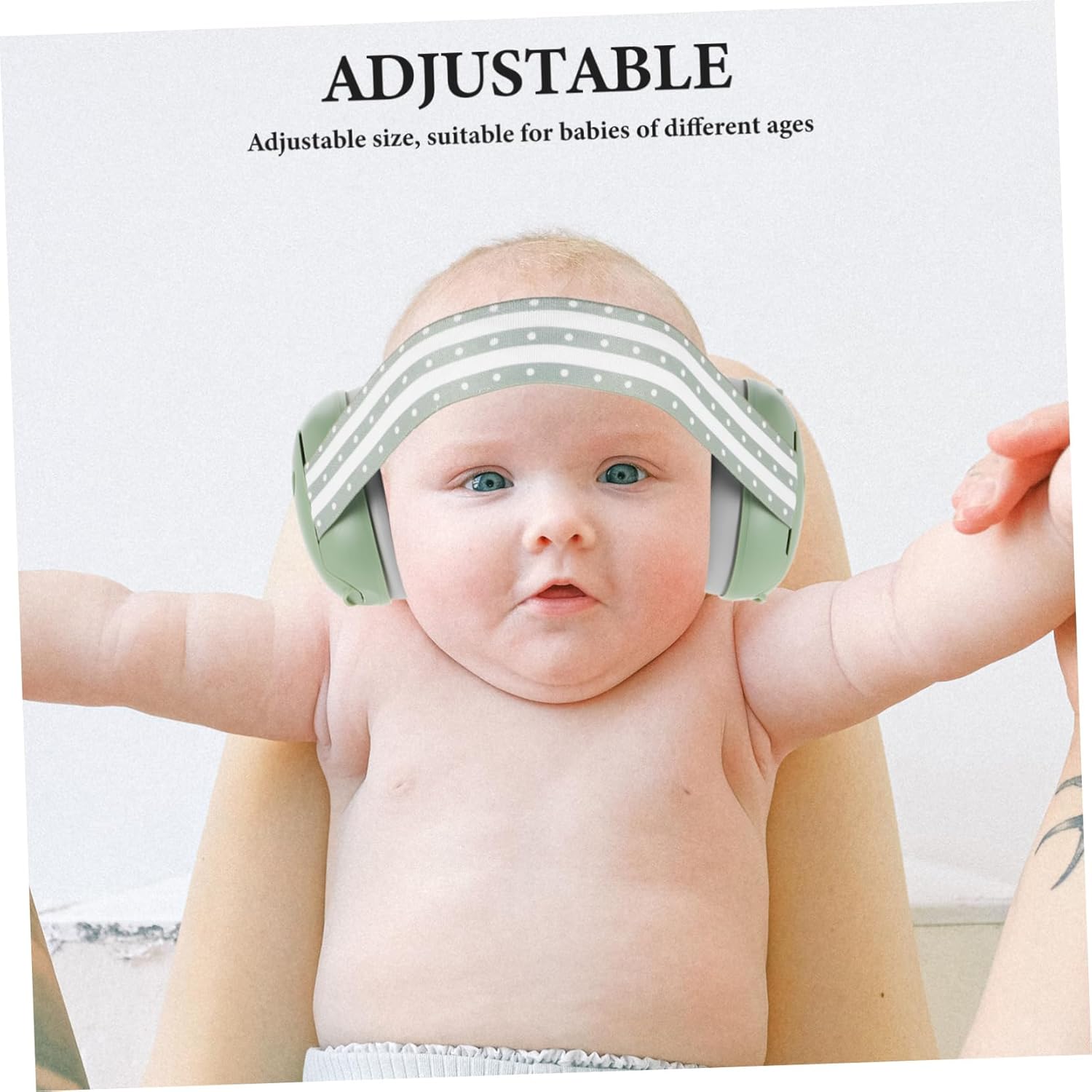 Kisangel Earmuffs Headphones Sleeping Ear Muffs Hearing Protection Headphones Ear Protection Newborn Ear Muffs