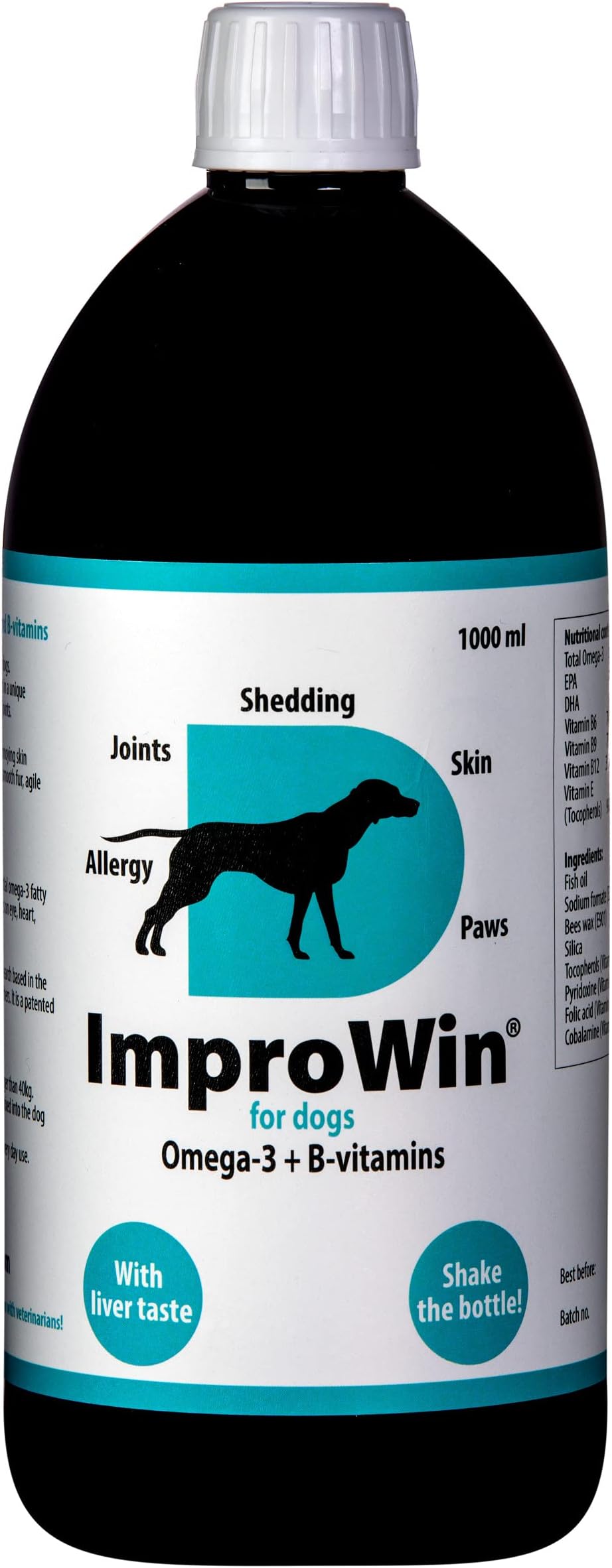 ImproWinfor dogs Omega3 + B-vitamins | 1000 ML