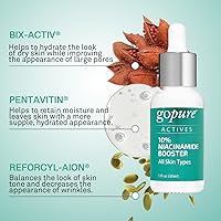 Vista 4 de goPure Suero potenciador de niacinamida 10% Cuidado de la piel que reduce el enrojecimiento, reduce el aspecto de la decoloración de la piel