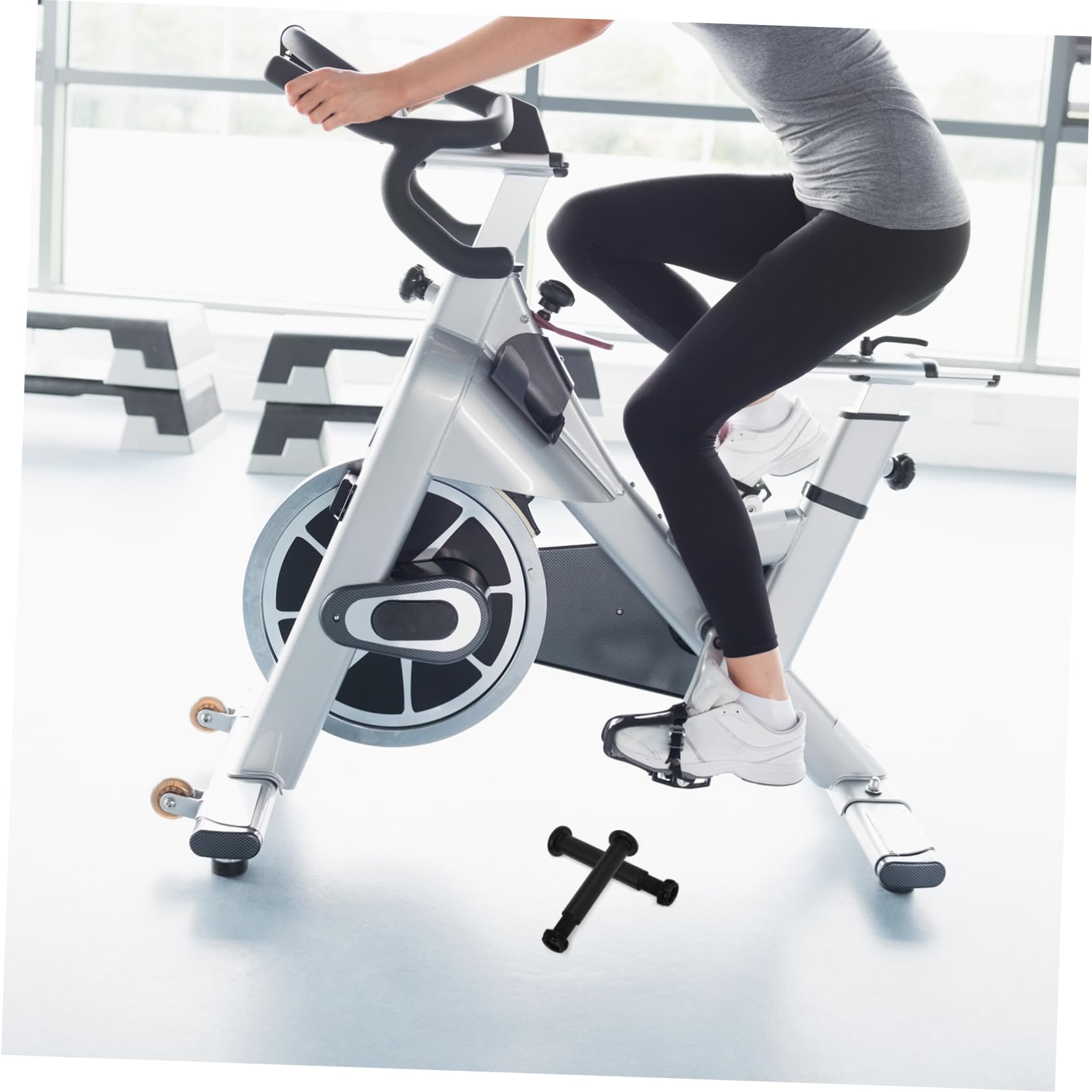 Ersatz Pedalbolzen Für Ellipsentrainer Stabile Stahl Pedalachsen Einsetzbar Kompatibel Mit Fitnessgeräten Installieren