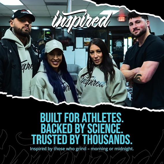 Inspired Nutraceuticals CR3 Creatine Capsules - Advanced Creatine Pills with Nitrates for Zero Bloat Muscle Volume & Recovery Support - 30 Servings (120 caps)