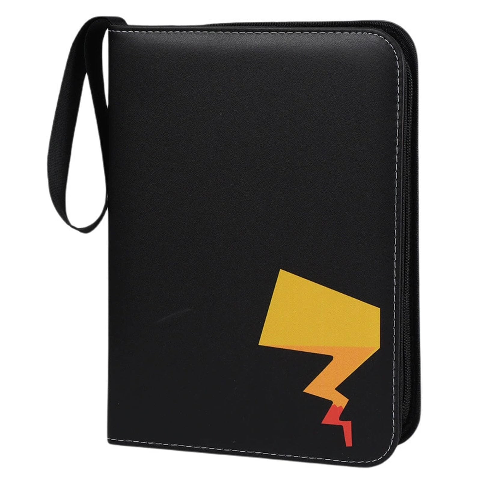 DSRong Trading Card Binder 4-Pocket, 400 Pockets Card Binder Folder with 50 Removable Sleeves Compatible with TCG, MTG Cards (Black)