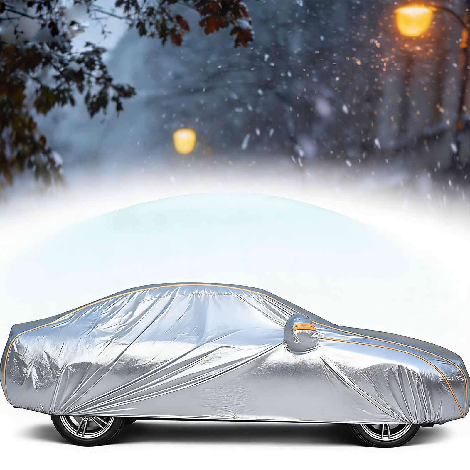 Autoabdeckung für Nissan Evalia / NV200 2011-2018, Wasserdicht Windschutz Autoplane, Autoabdeckung Outdoor Vollgarage, Ganzjahres Autohülle, Mit Reflexstreifen, Sonne Schnee