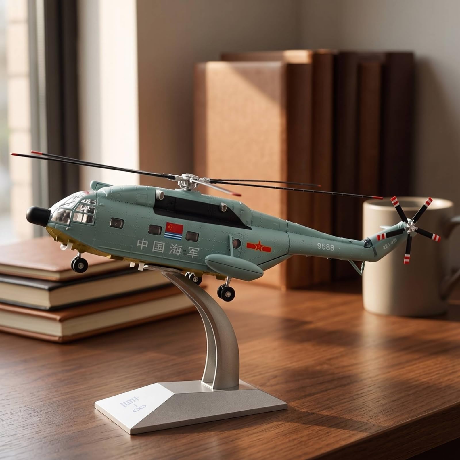 Jiuvaso Elicottero in Miniatura Pressofuso