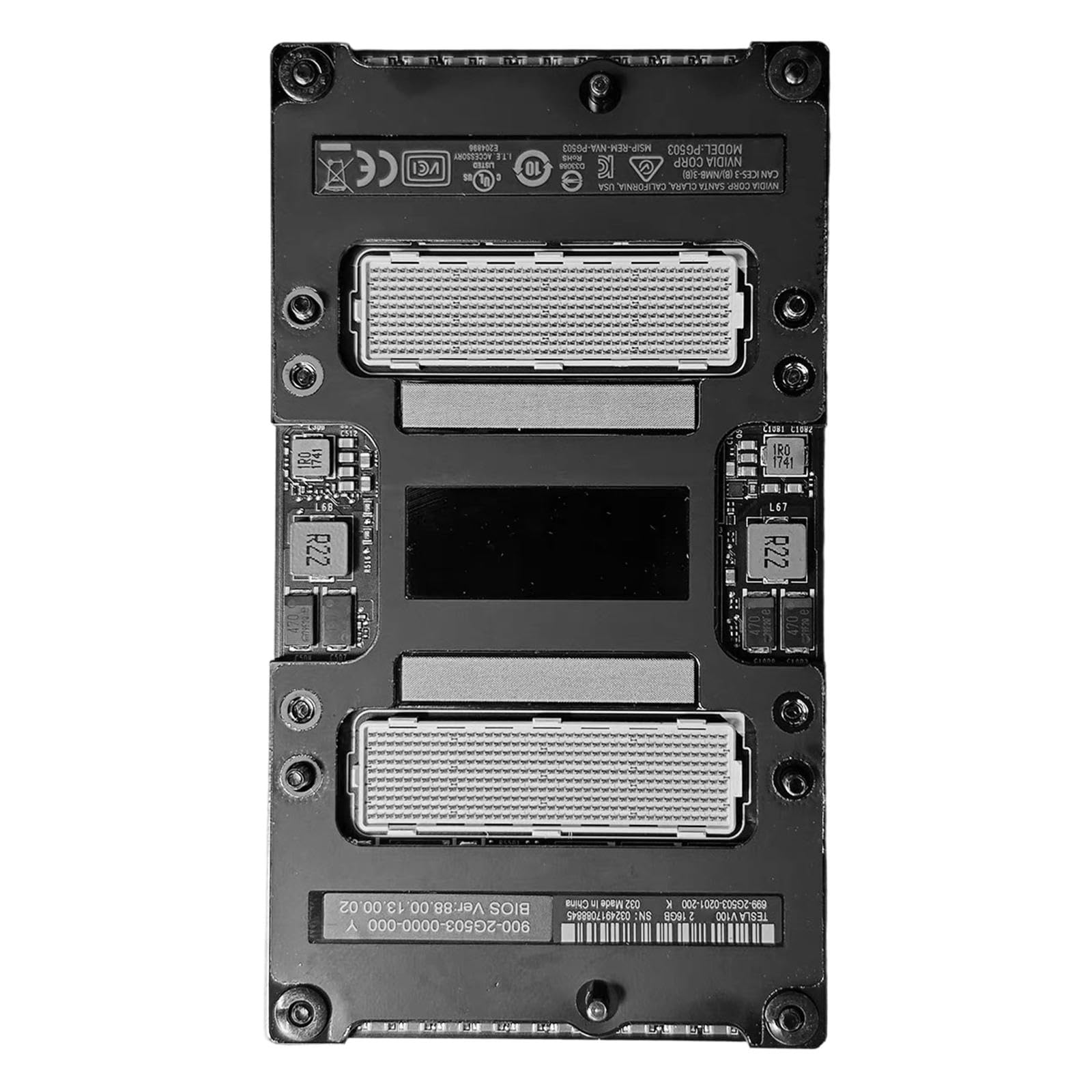 SXM2 V100 with 16GB VRAM Ultimatedly Acceleration Card Featuring Tensor Cores and High-Load HBM2 Memory for Data Handling