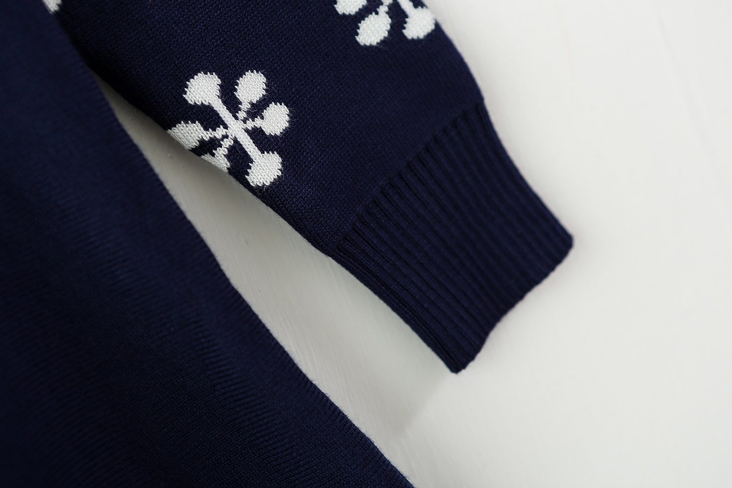 Smiling Pinker Girls Warm Ribbed Knit Dresses Xmas Reindeer Snowflake Jumper Swing Dress Santa Present