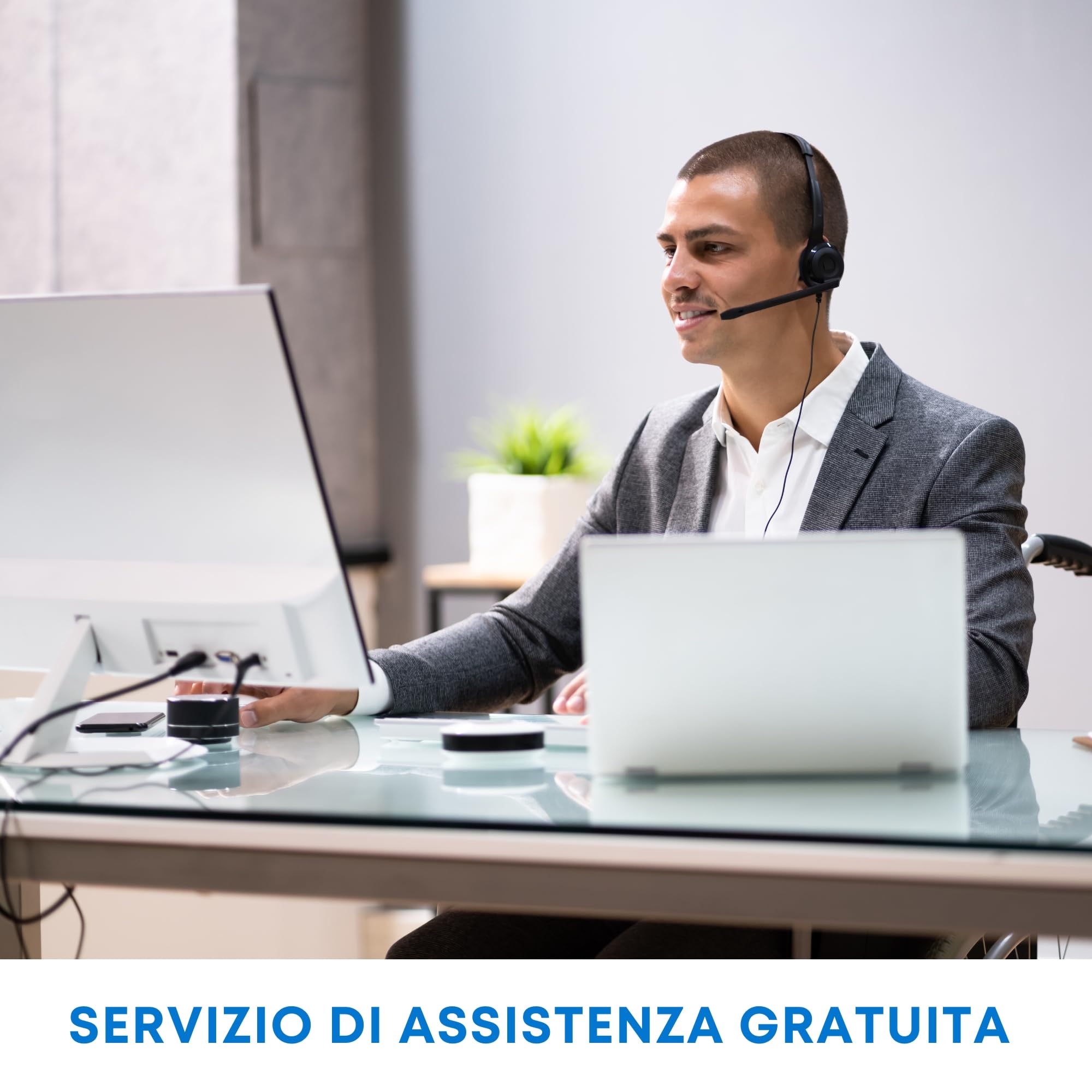 SG - Computer Pc Fisso Assemblato - CPU Intel i5-12400F 2.50 GHz 6 Core - GPU GT 1030 2Gb DDR5 - Ram 16Gb SSD 512Gb - USB 3.0 VGA Display Port Wi-Fi - Win 11 Pro - Pc Desktop Pronto all'uso