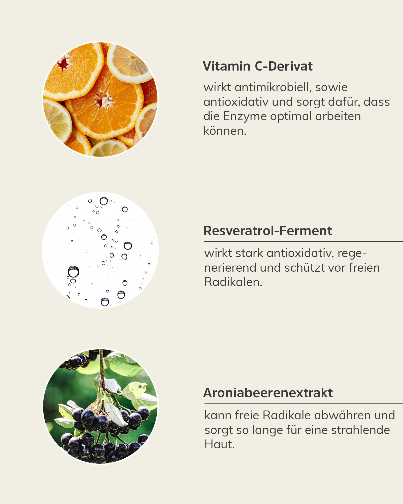 nkm Naturkosmetik München Antioxidatives Zellschutzserum - 30 ml - Gesichtsserum mit Vitamin C-Derivat - Schützend - Vegan - Für alle Hauttypen - Dermatologisch Getestet