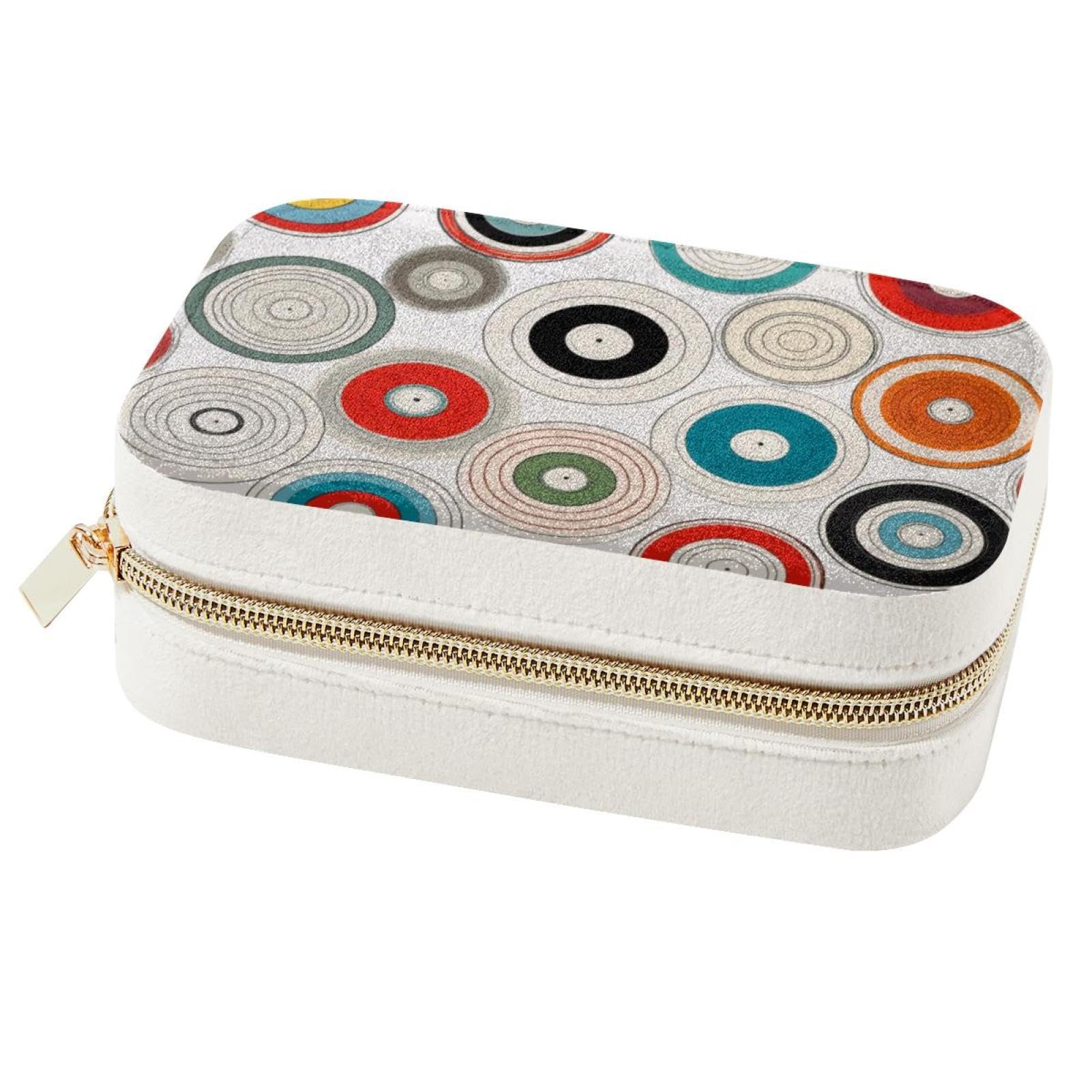 Support de rangement pour bagues et colliers en coffret de luxe double couche