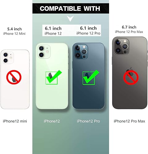 Miniatura 2 de luolnh Funda dorada brillante compatible con iPhone 12 y iPhone 12 Pro de 6.1 pulgadas, diseño de mármol, a prueba de golpes, de silicona suave,