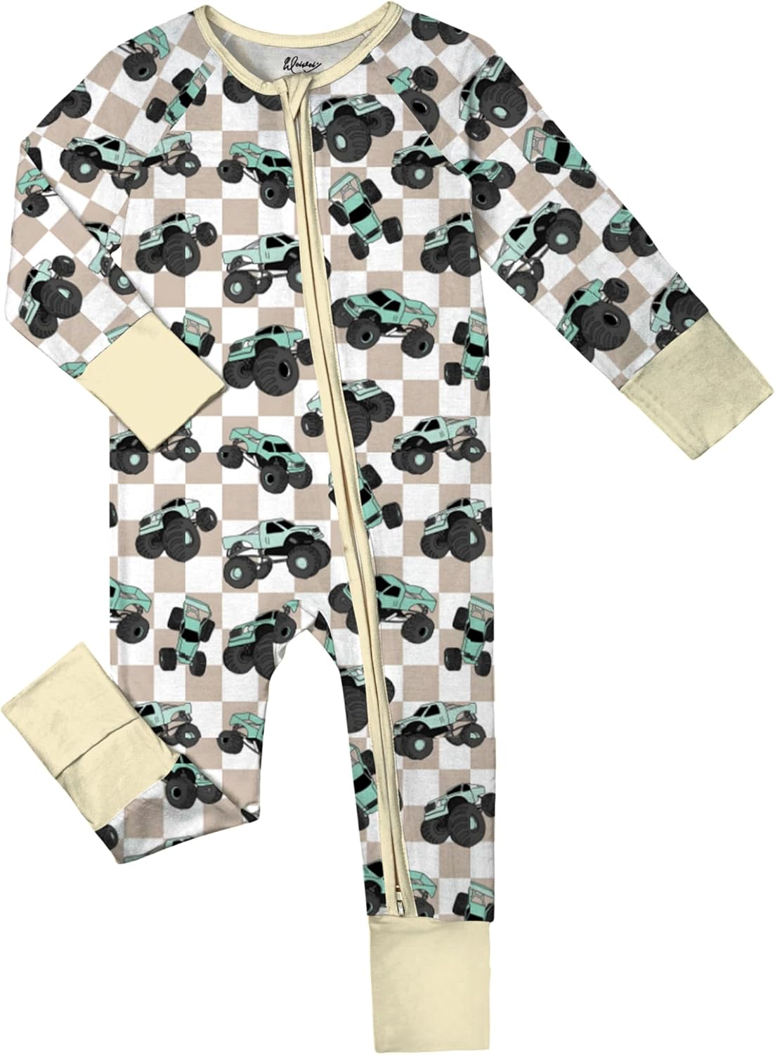 Weiwei Bamboo Viscose Baby Pajamas Boys Girls, 2-Way Zipper Romper, YKK, Preemie & Newborn Sleepers 0-24 Months