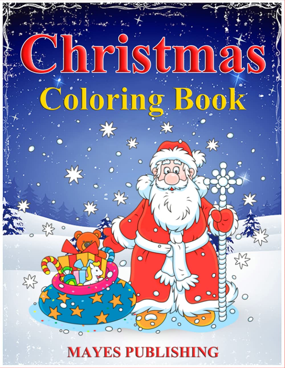 Christmas coloring book: kids christmas coloring book
