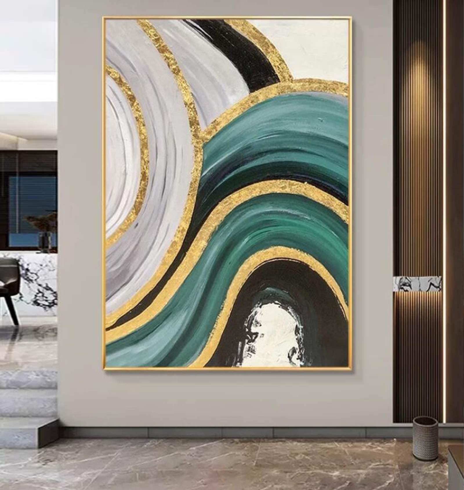 Toile bloc de couleur de luxe léger pour habiller un mur vide blanc