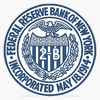 Federal Reserve Of New York Seal Sticker Bumper Sticker Vinyl Decal 5"