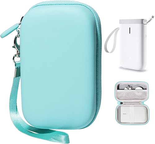 alltravel Estuche para impresora de etiquetas NIIMBOT para máquina etiquetadora D11 (menta)
