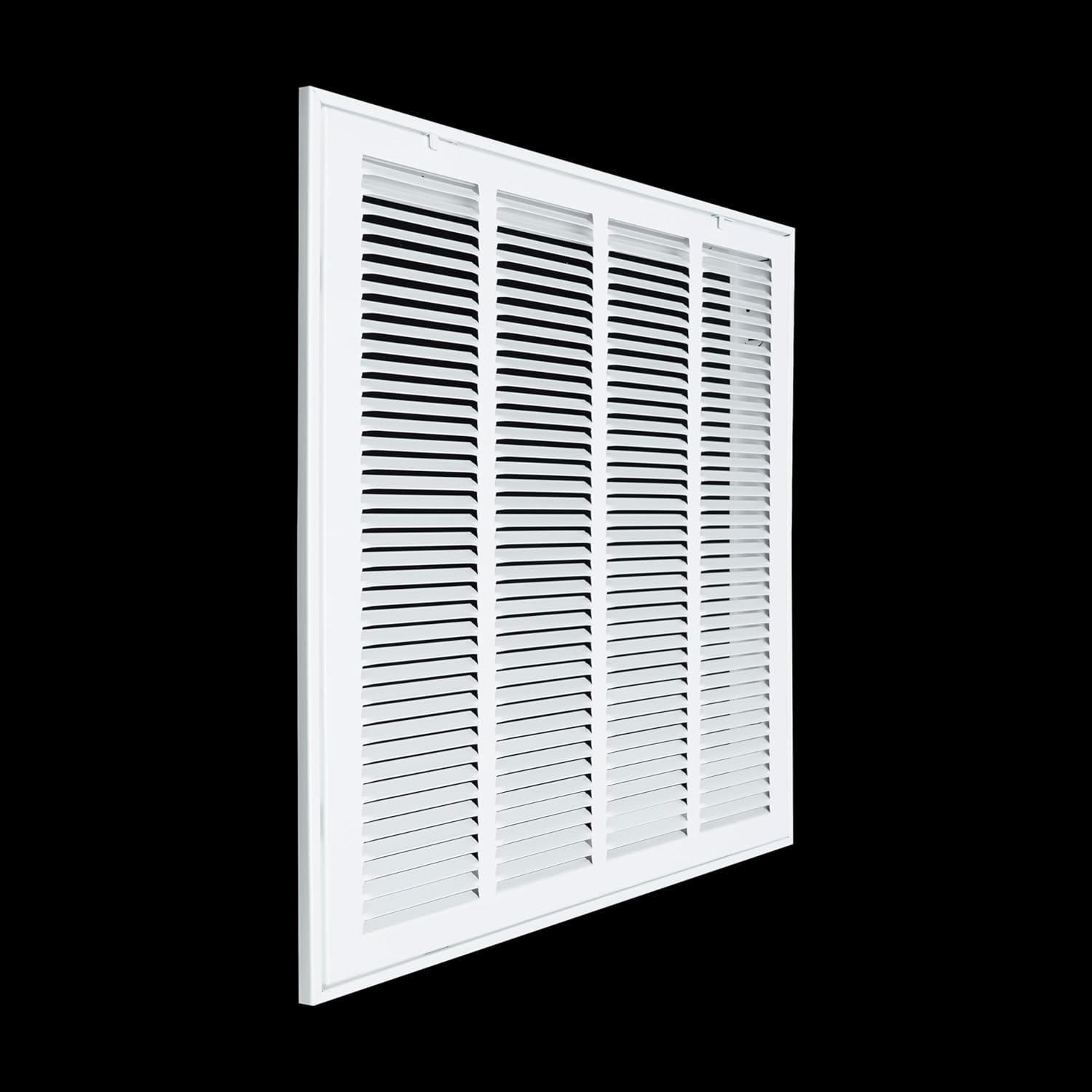 Fits 20x20 Duct Opening | Steel Return Air Filter Grille by Handua [Removable Door] for 1-inch Filters | Vent Cover Grill | White | HVAC Cold Air Intake Grille | Out Dim: 22 5/8"W X 22 5/8"H