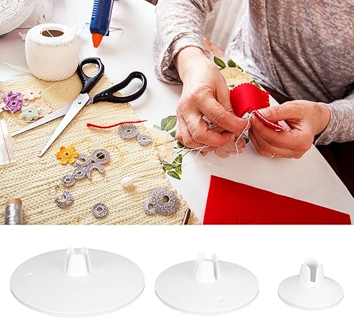Miniatura 5 de Reemplazo de la máquina de coser con tapa de carrete de 3 piezas para accesorios de bordado domésticos