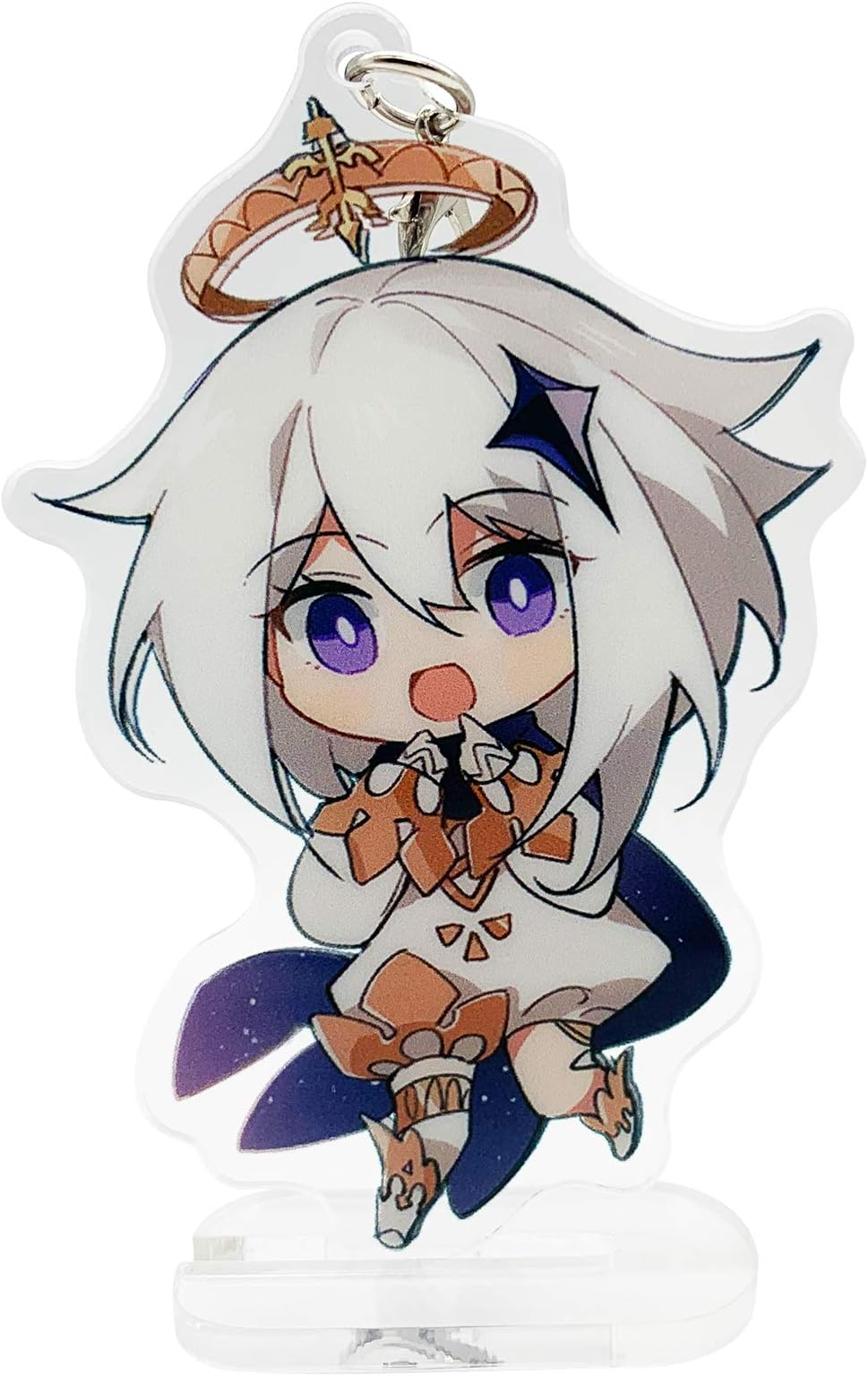 YJacuing Genshin Impact Cute Acrylic Keychain Figure