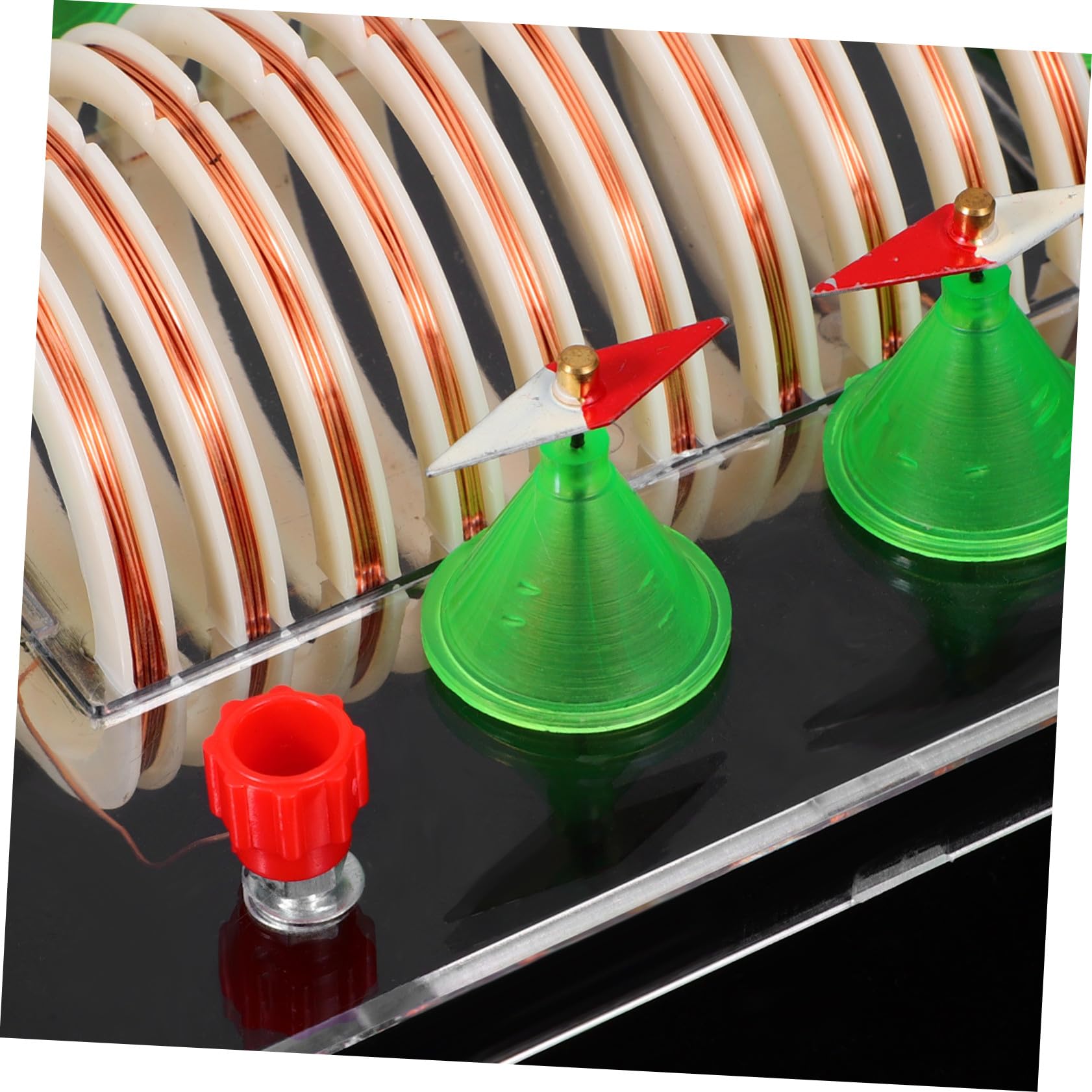 Cabilock Kit di Esperimenti di Elettricità Bobina di Induzione Elettromagnetica Attrezzatura per Progetti Scientifici Scolastici Materiale Didattico per Circuiti Fai da Te Kit