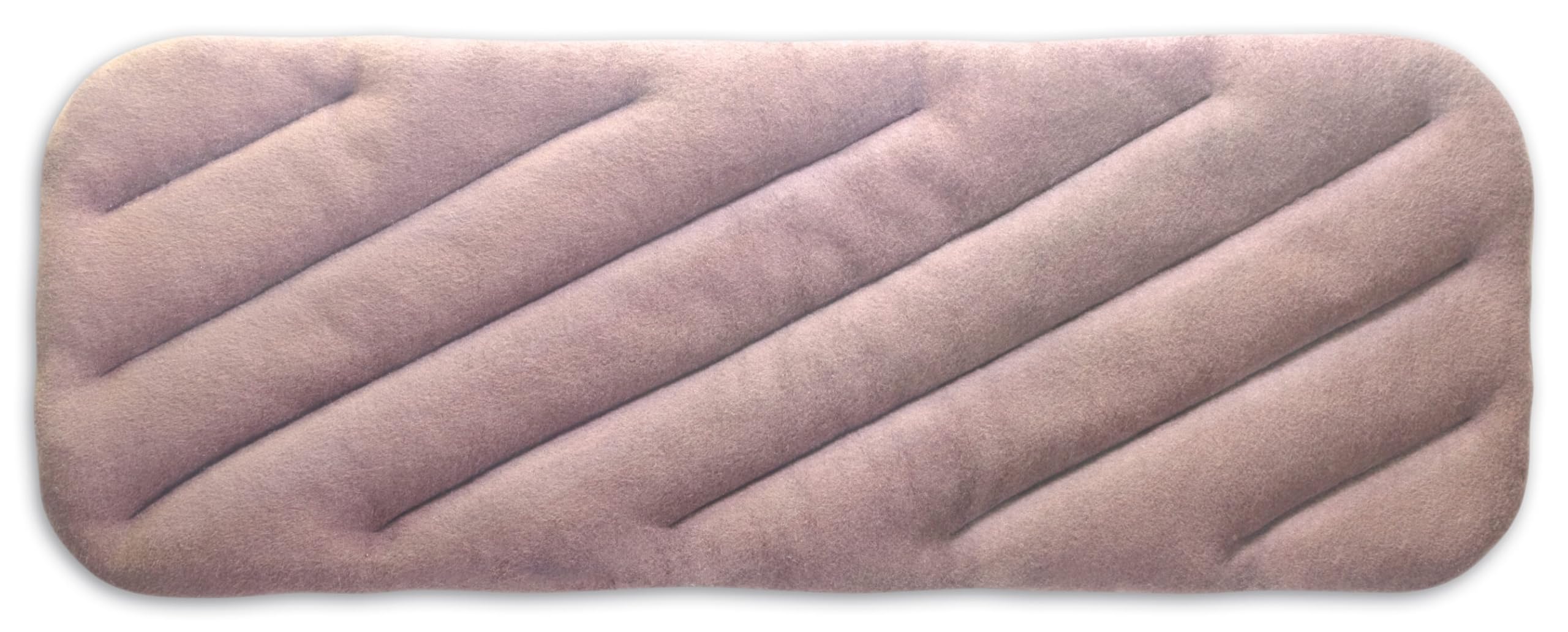 LESCHI XXL Wärmekissen für Mikrowelle (50x20 cm), 100% Bio Baumwolle und Bio Weizen, 8 Kammer Körnerkissen, Rosa, anschmiegsames Getreidekissen ideal als Wärmespender für Rücken Bauch Schulter Nacken
