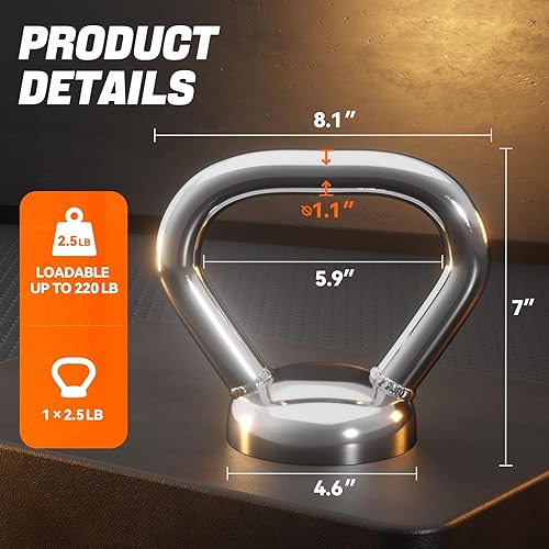 Miniatura 4 de Northdeer Juego de pesas rusas ajustables para entrenamientos versátiles en casa, perfecto para entrenamiento de fuerza