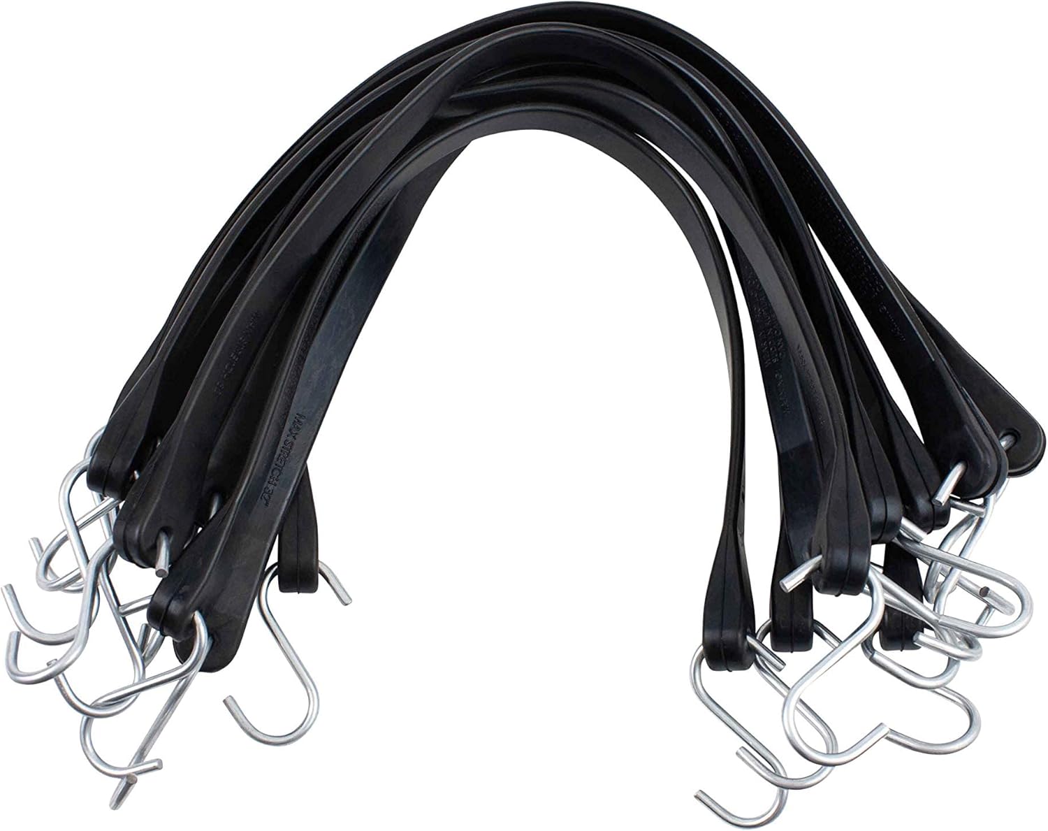 Onе-Dау Sаlе: Uр tо 60% оƒƒ Mytee Products 31 EPDM Tarp Rubber Bungee Straps -50 Pack, Made in USA