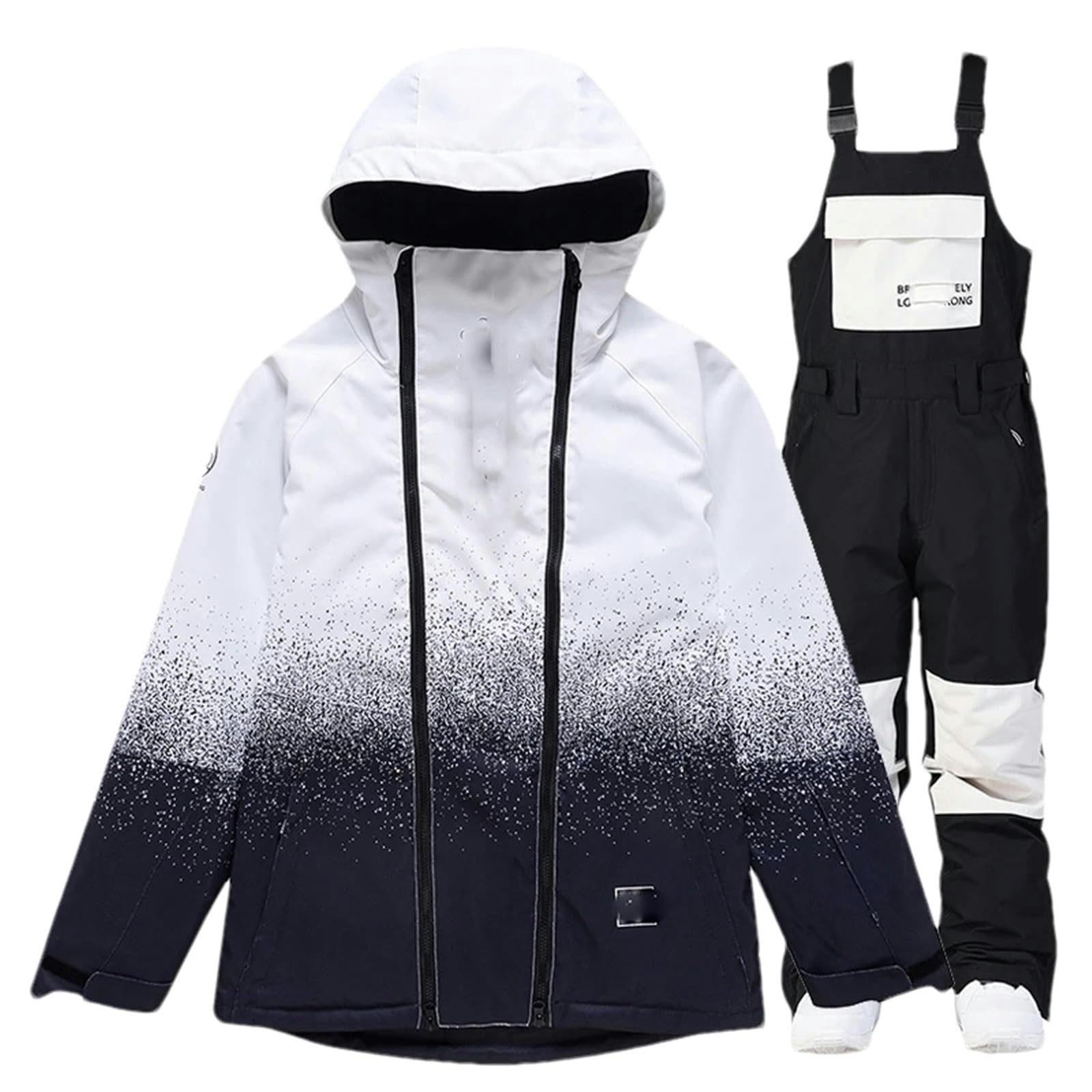 Männer und Frauen Schnee Ski Anzug Sets Pullover Schnee Kostüme Ski Jacke Hosen Winter Kleidung Snowboard Anzug Ski Lätzchen